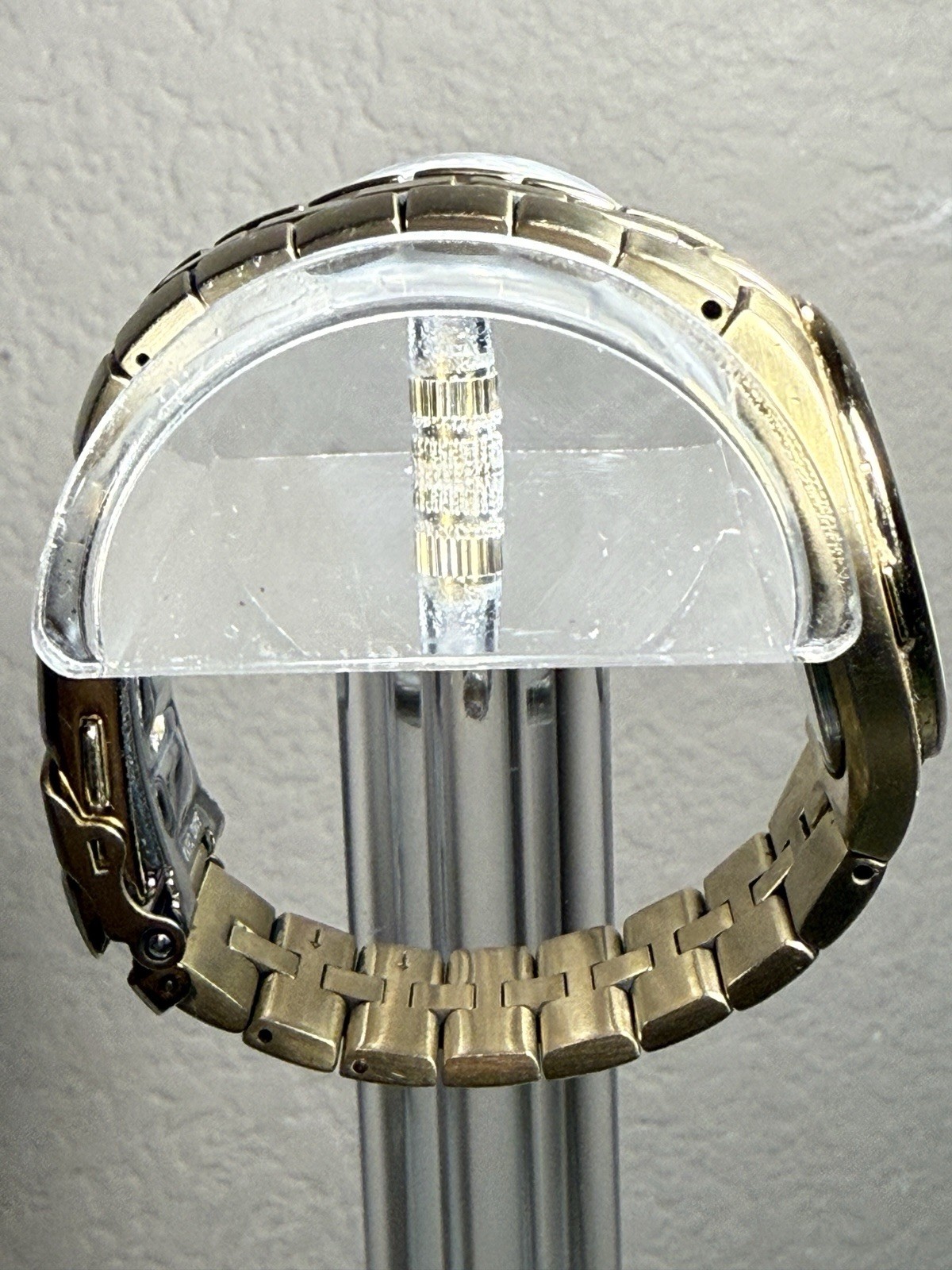 Small CITIZEN ECO DRIVE MEN’S STAINLESS STEEL WATER RESISTANT 100M BLACK DIAL
