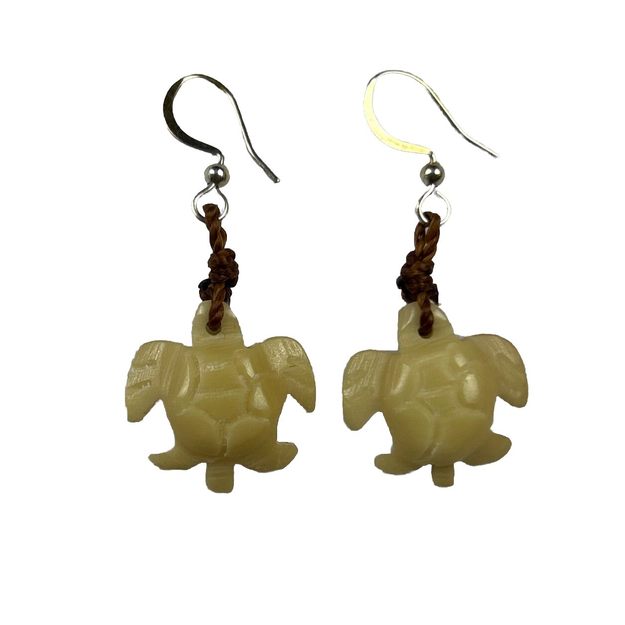 Fair Trade Tagua Nut Organic Earrings Jewelry (Sustainable & Eco-Friendly)