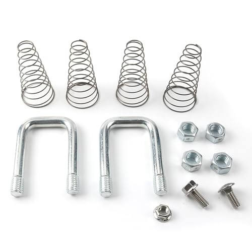 1900-2-1600 Replacement Safety Chain U-Bolt Kit Fits B&W Gooseneck Hitches