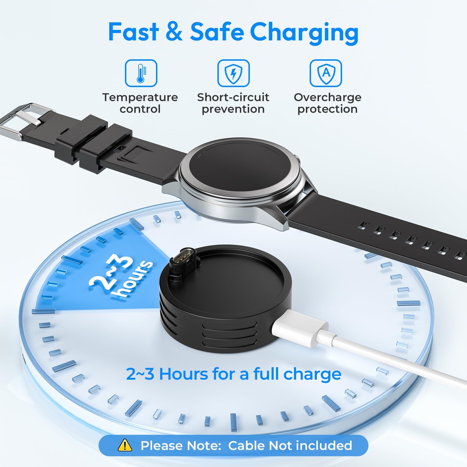 USB C Charger Adapter for Garmin Watch,Type C Charging Cable Dock Station for…