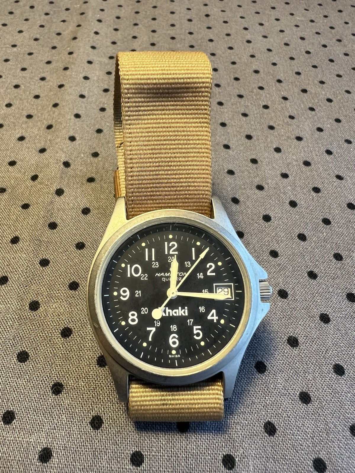 Vintage Hamilton Khaki Quartz Watch
