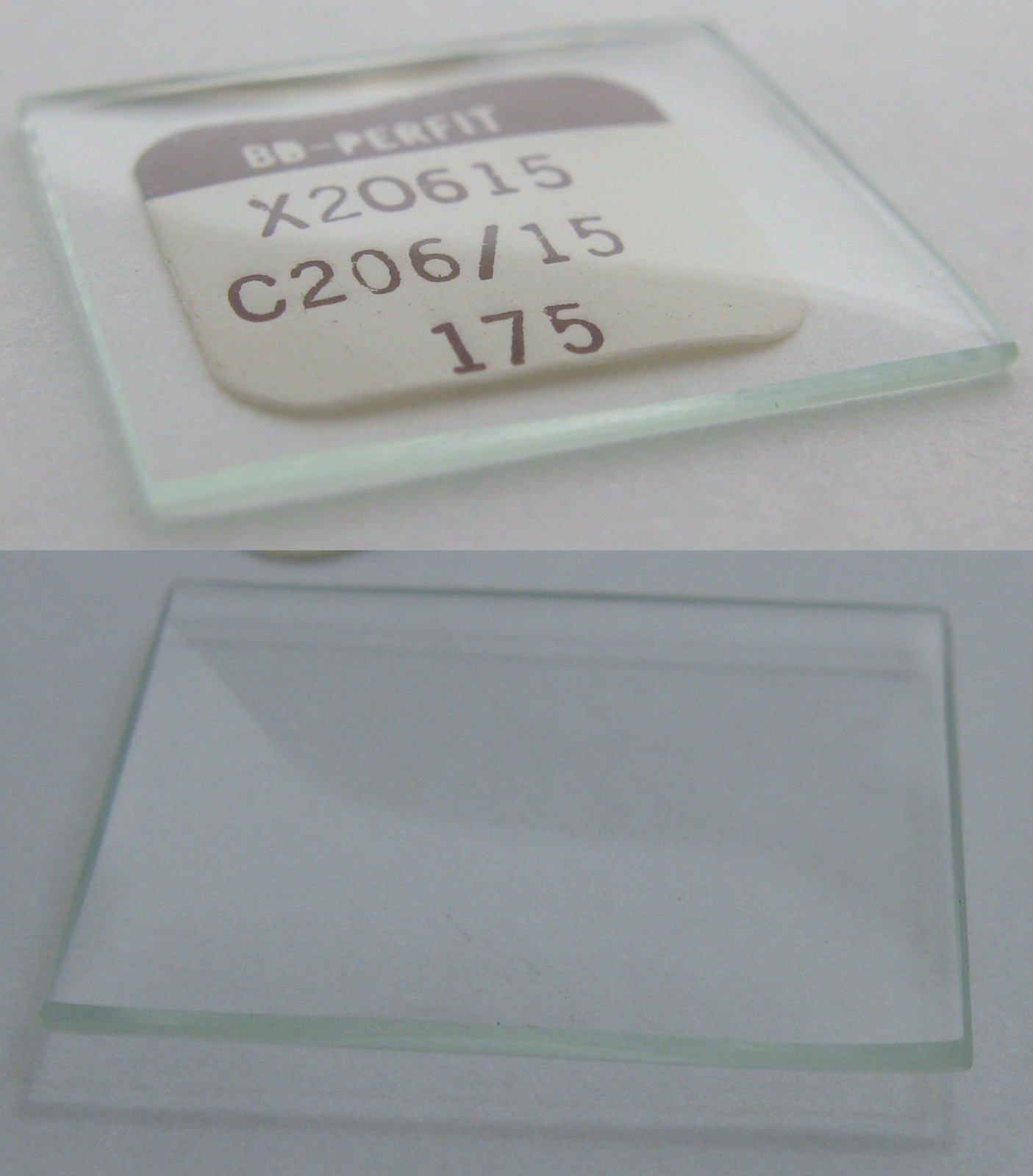 Cartier convex Crystal 20.6 x 17.5 mm Replacem. / Generic BB Perfit x20615 …