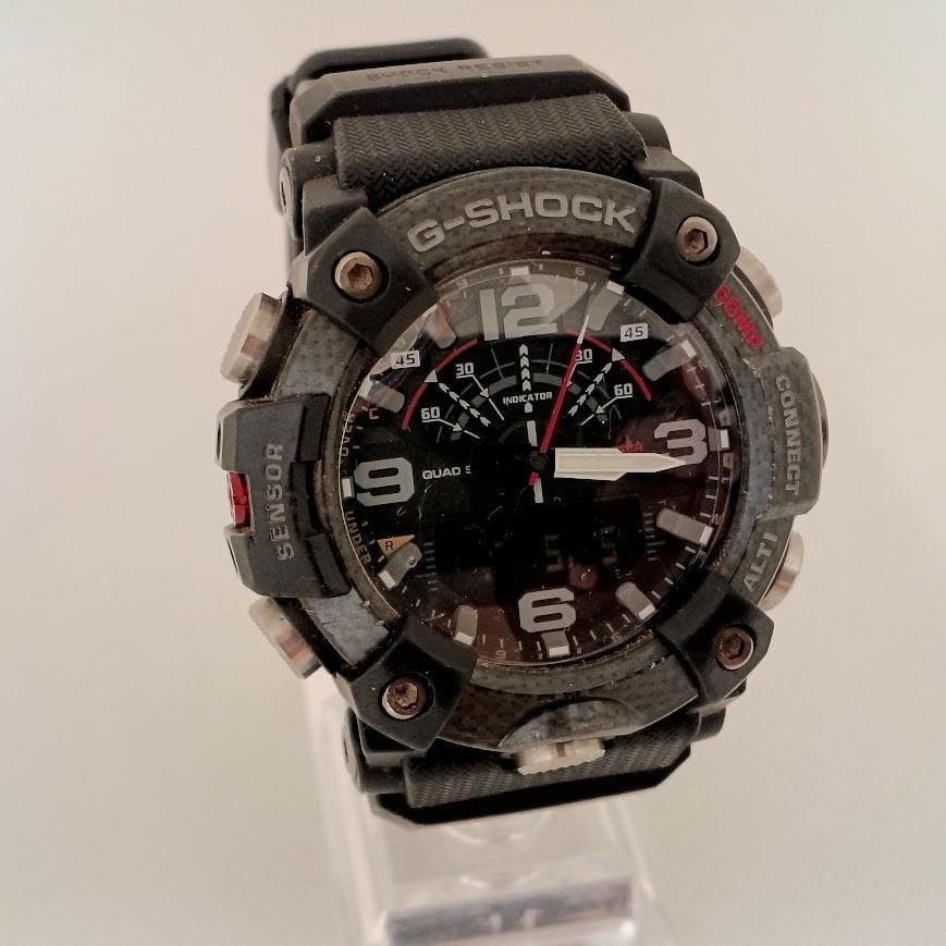 Casio G SHOCK Mudmaster GG B100 box and manual carbon core
