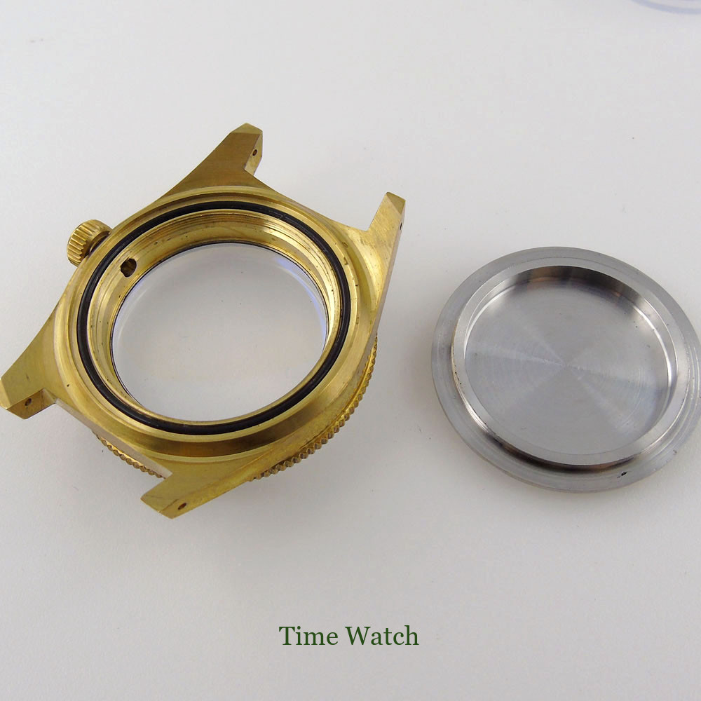 30ATM Diver Watch Case Fit NH35 ETA2824 PT5000 AR Coating Domed Sapphire Glass