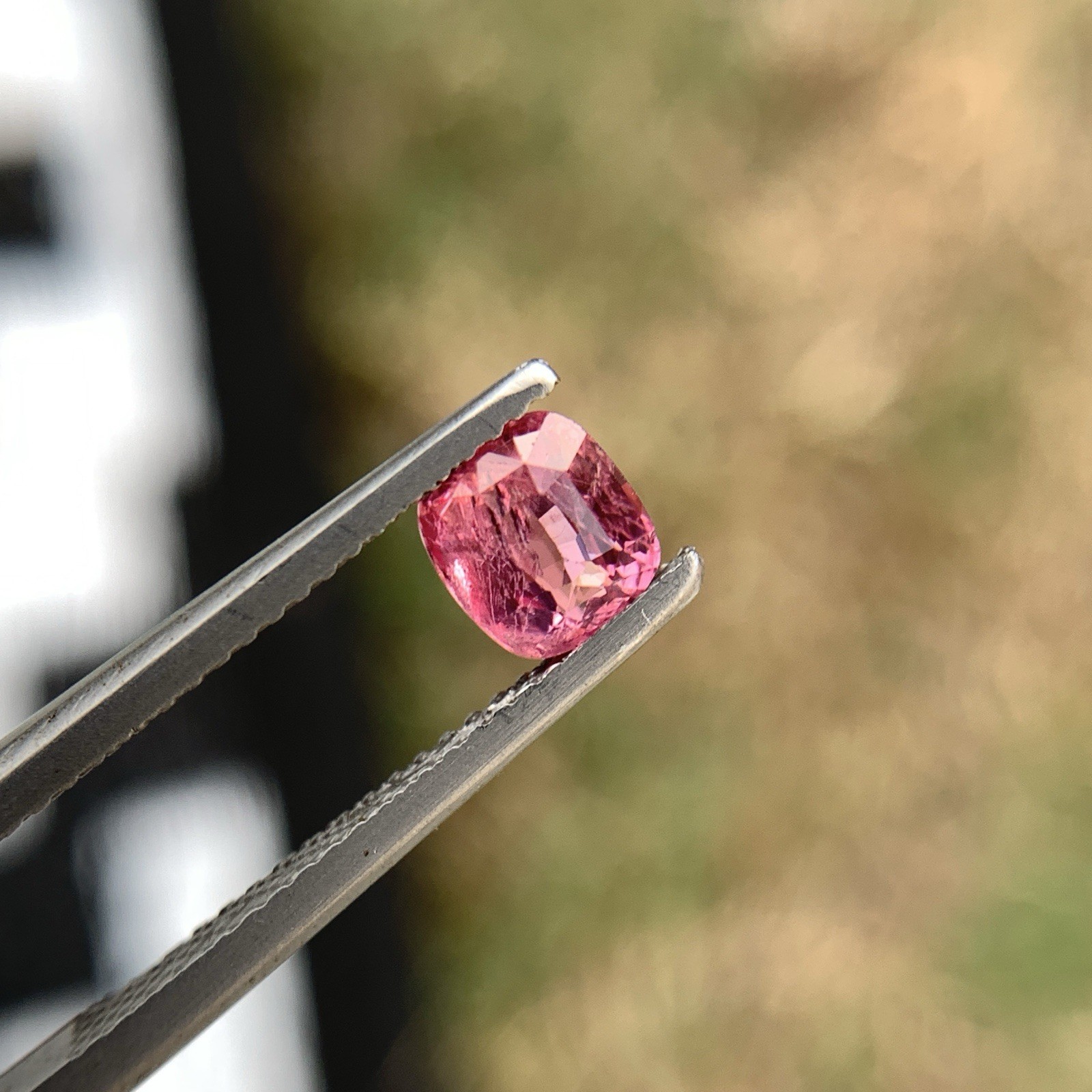 Natural Mahenge Pink Spinel 1.06ct Cushion Cut Tanzania Loose Gemstone