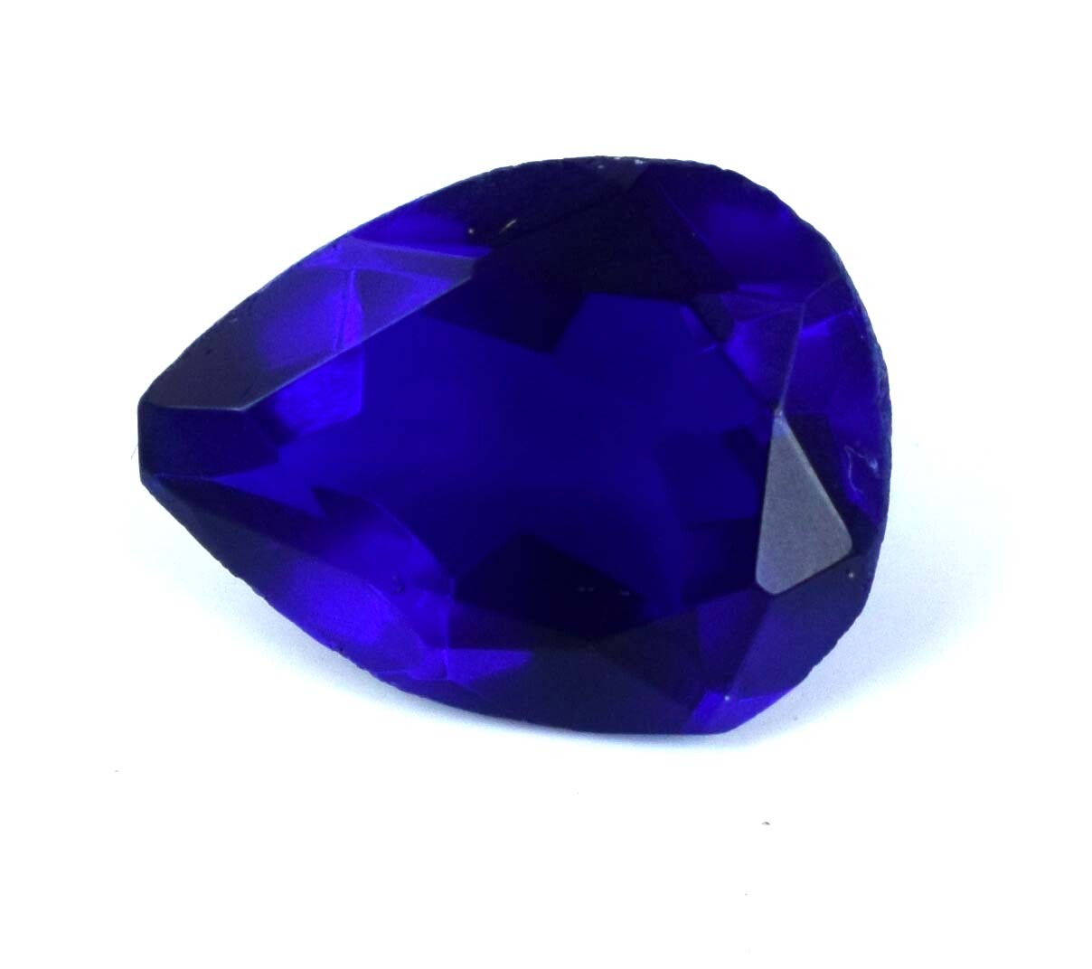 7 Ct London Blue Topaz Pear Cut Loose Gemstone AD451 Discount Sale