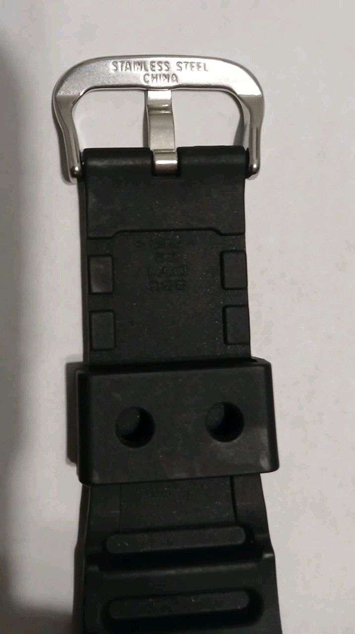 Genuine Casio Watch Band Diver MDV-106-1AV MDV-106-7AV Black Rubber Strap
