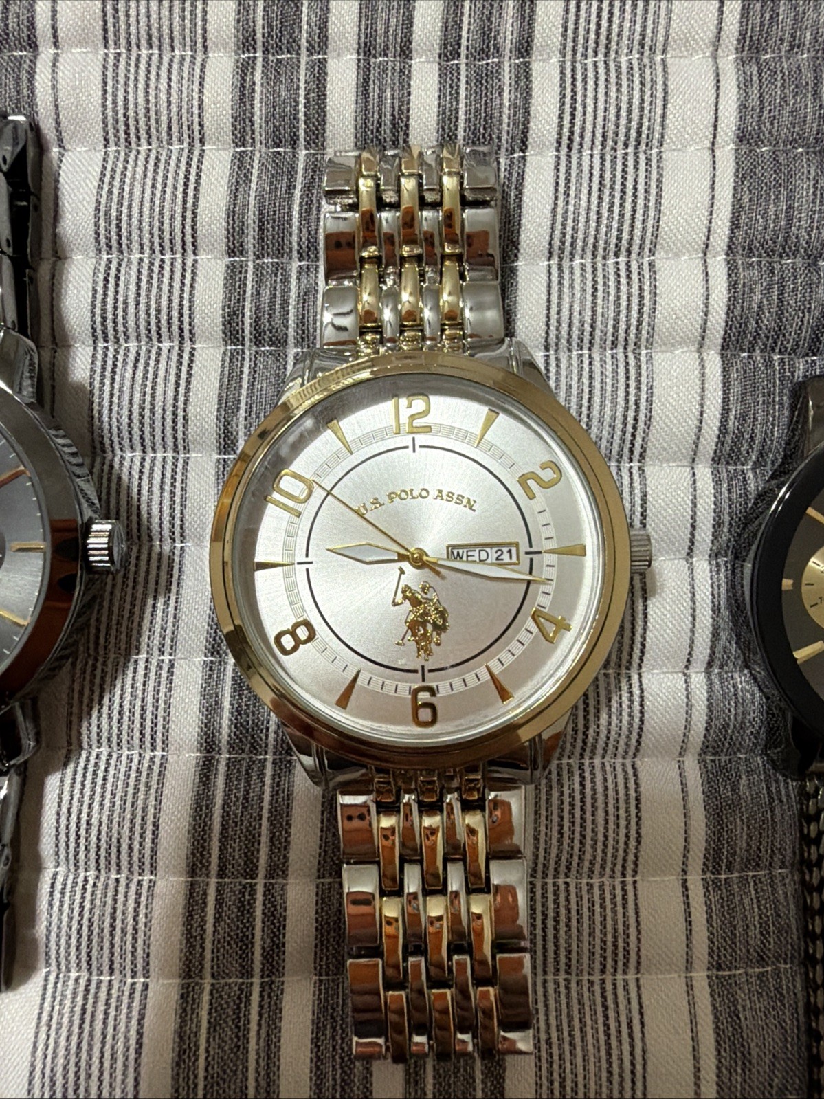 Lot of 5 Men’s Watches – George & U.S. Polo Assn. – Excellent Condition