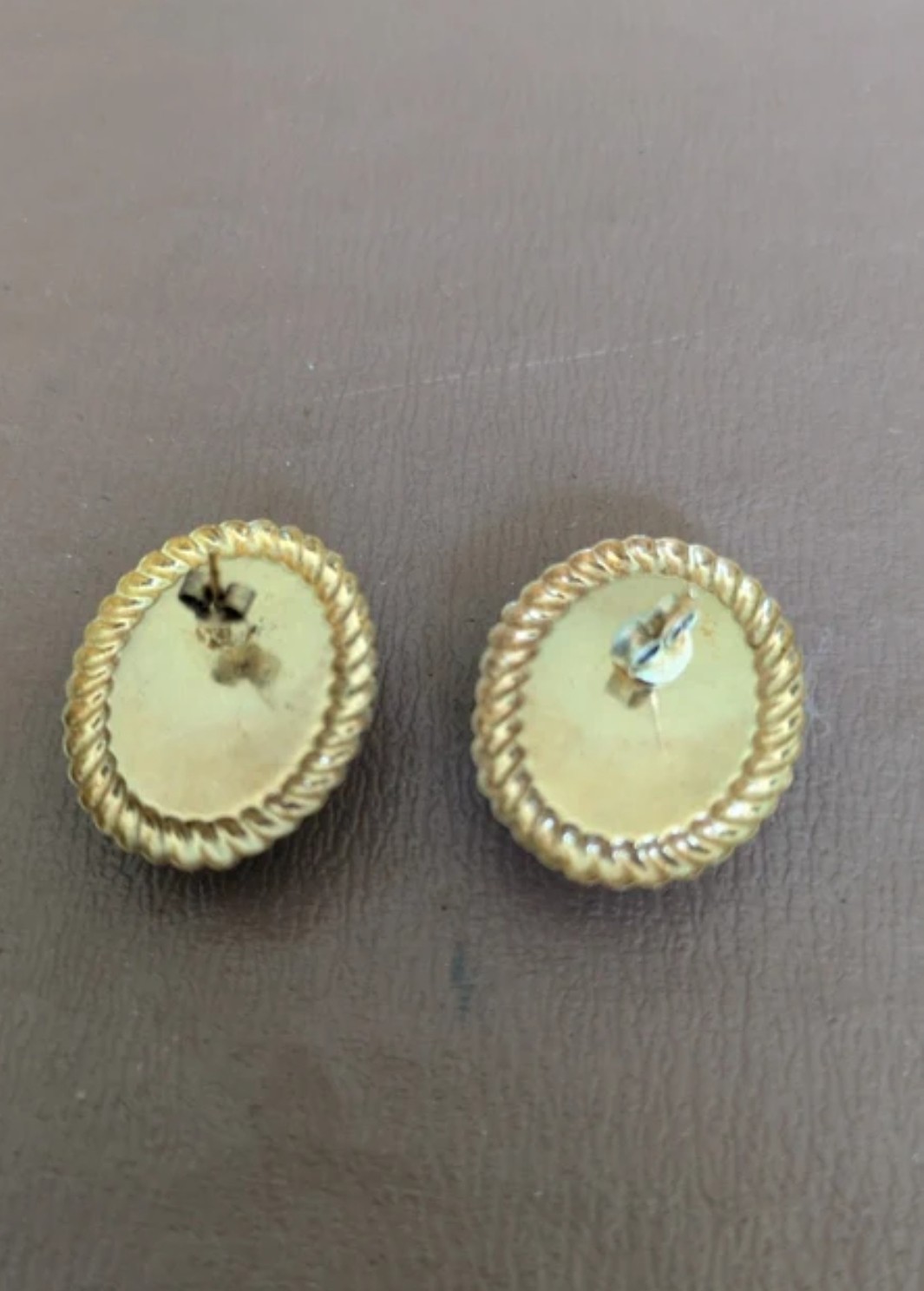 9CT SOLID GOLD PEARL EARRINGS VINTAGE BEAUTIFUL 375, 3.6 GRAMS