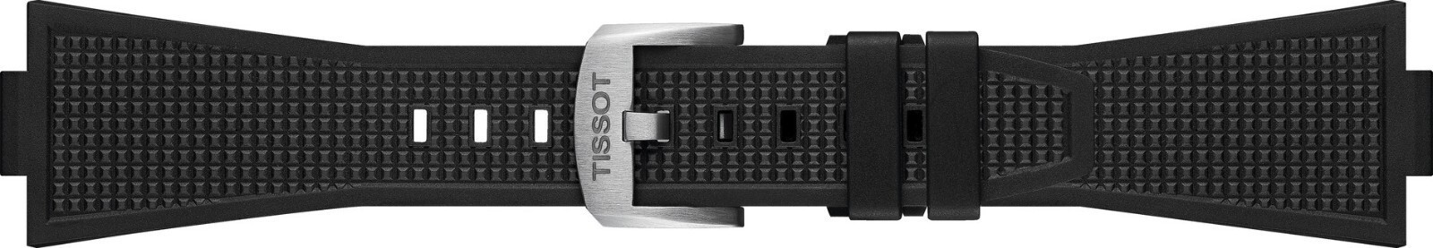 *BRAND NEW* Authentic Tissot PRX Black Rubber Watch Band Strap T603048462