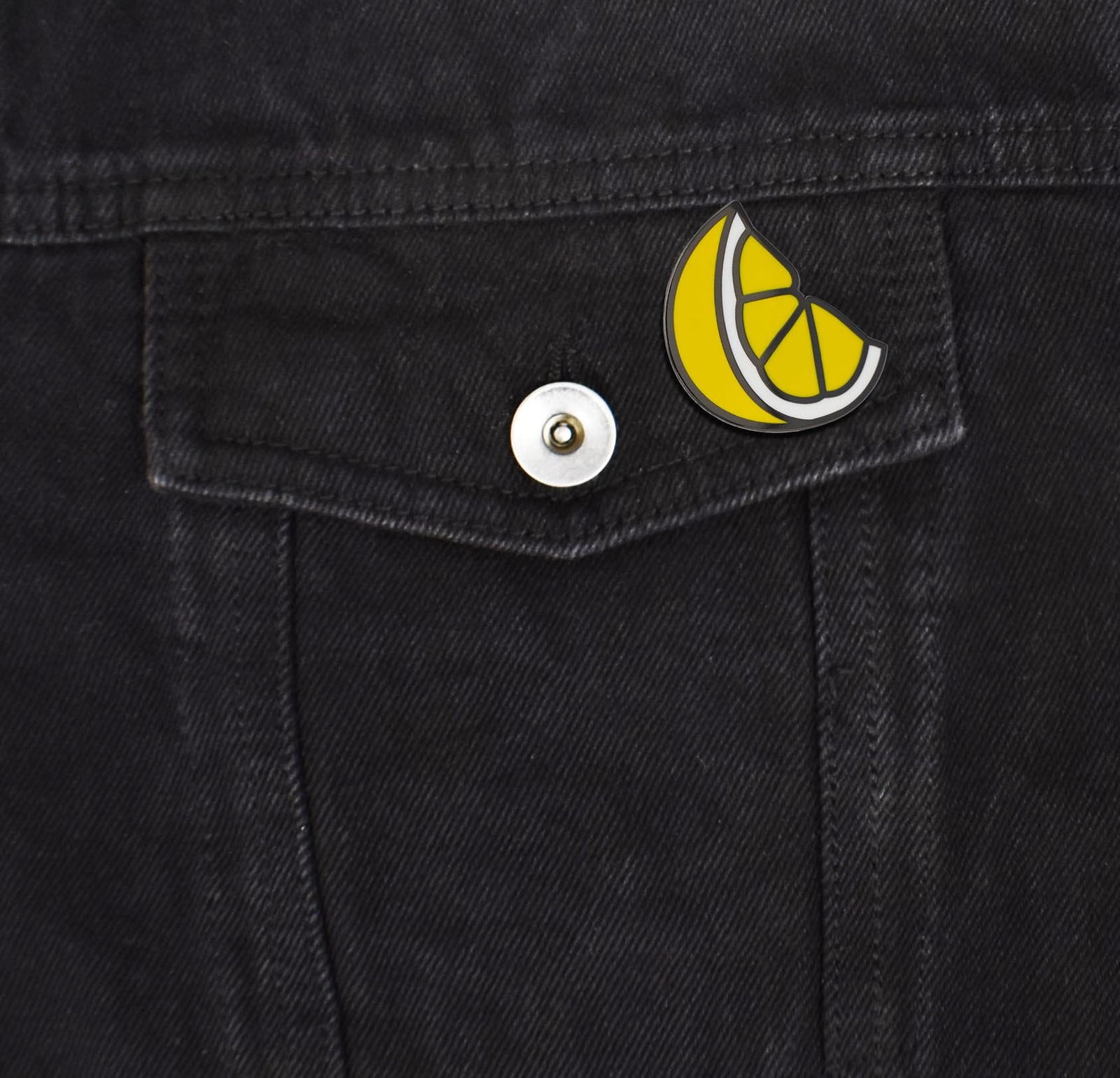 Lemon Slice Enamel Pin