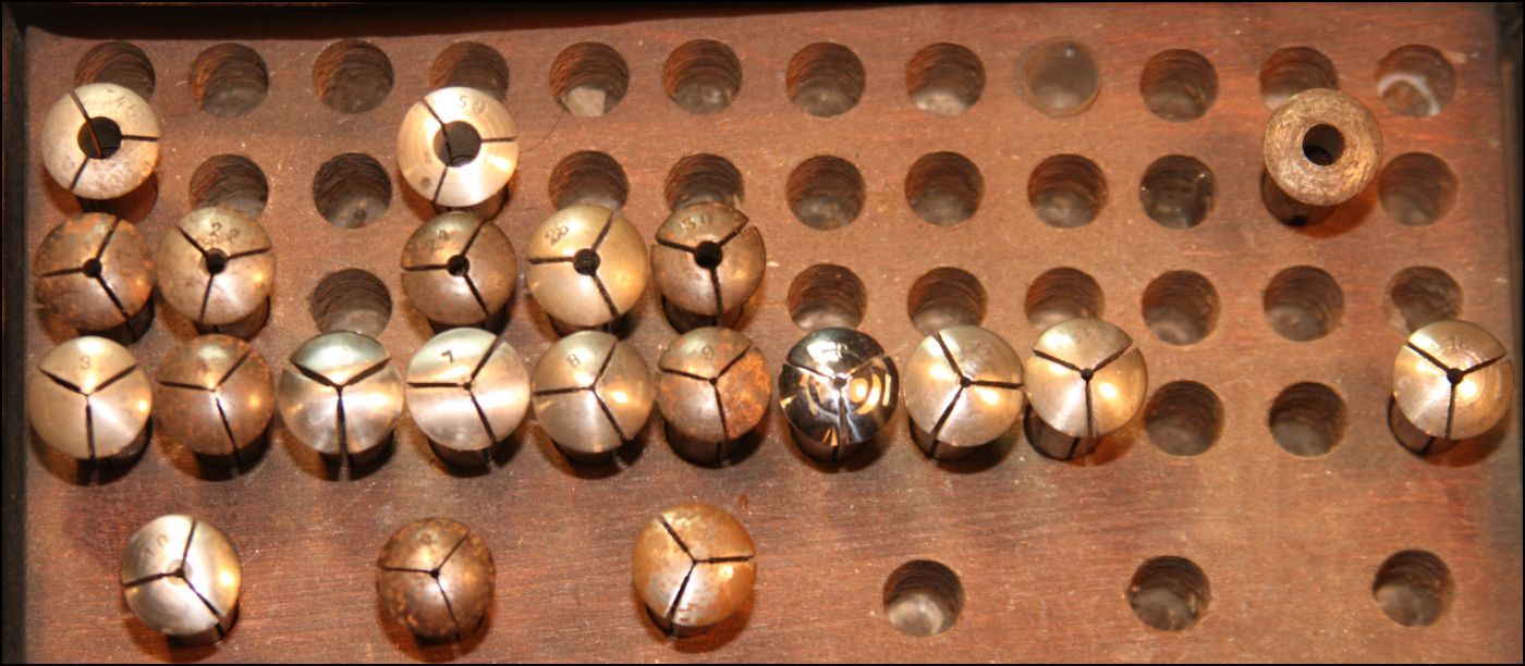 BOLEY LONG CONOIDAL WATCHMAKER LATHE COLLETS 8mm VARIOUS SIZES & PRICES #2-50