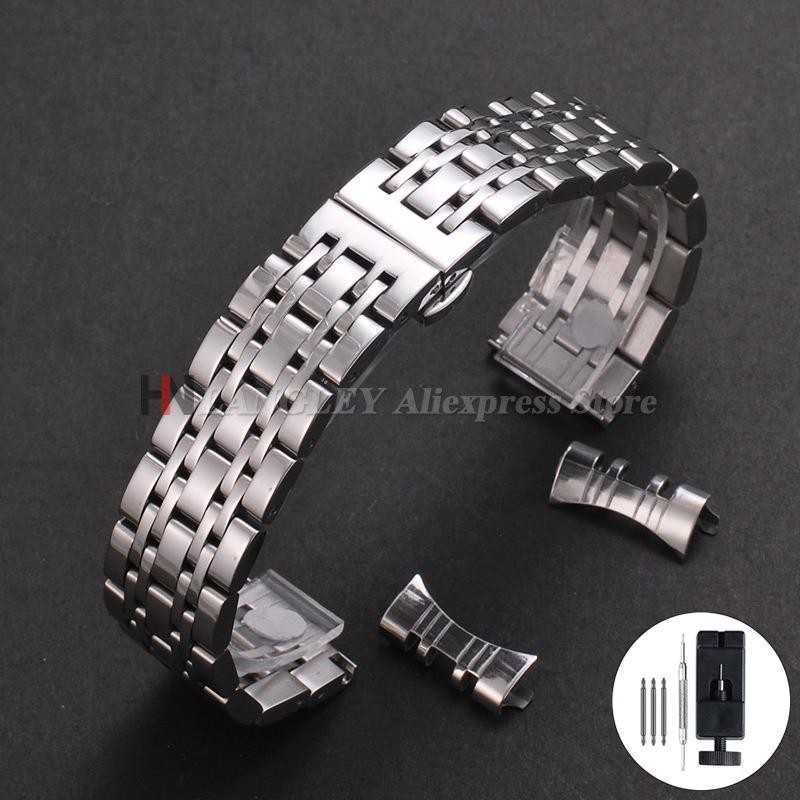 12mm 14mm 16mm 18mm 19mm 20mm 21mm 22mm 24mm 304L Steel Watch Band