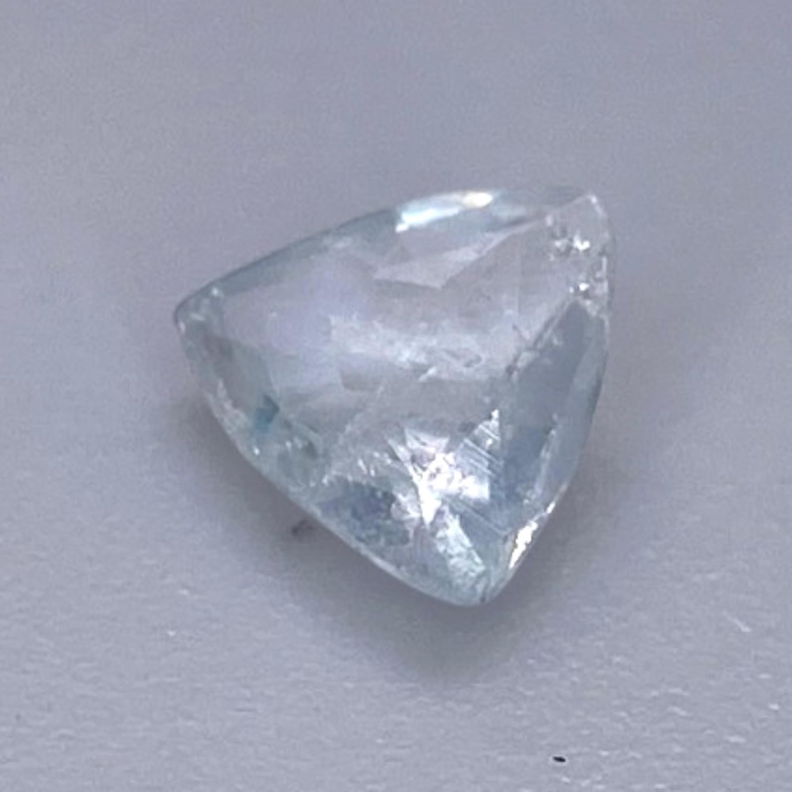 0.65 ct CELESTITE – MADAGASCAR – Natural Rare Untreated Faceted – FREAKINGCAT
