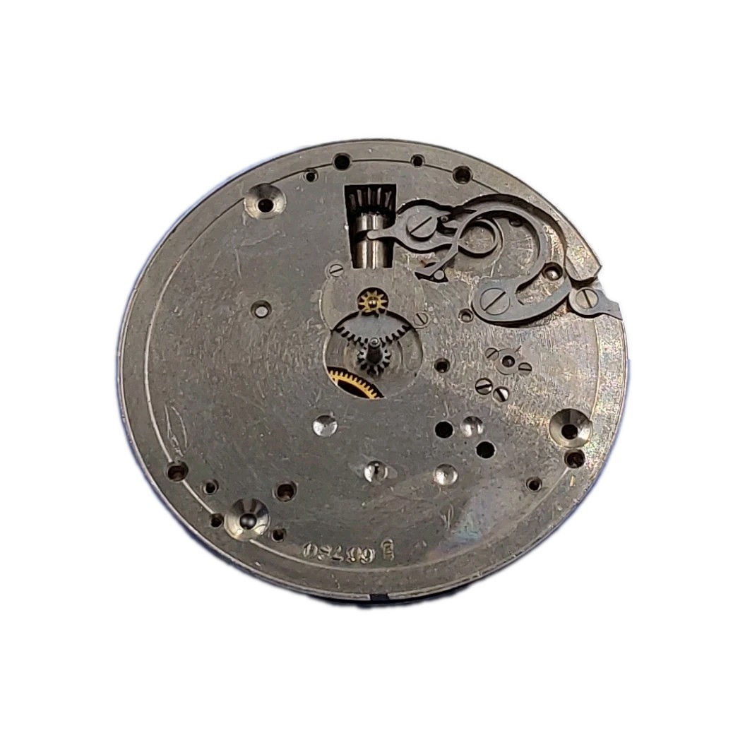 Elgin 291 16s Movement Double Sunk Enamel Dial Pocket Watch Parts 2057
