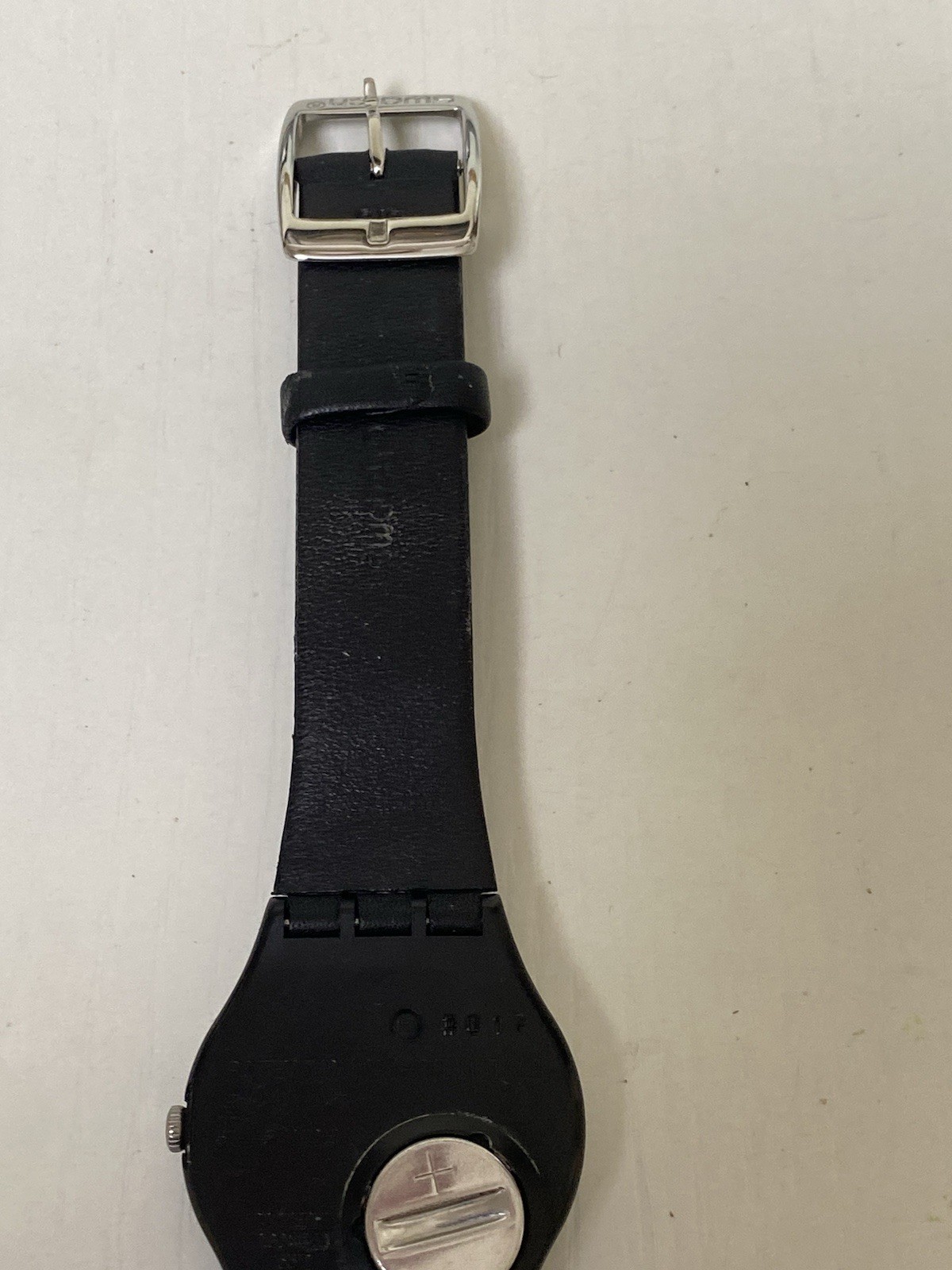 Swatch Watch “You Stop You Die” Limited Edition Number #17 Used