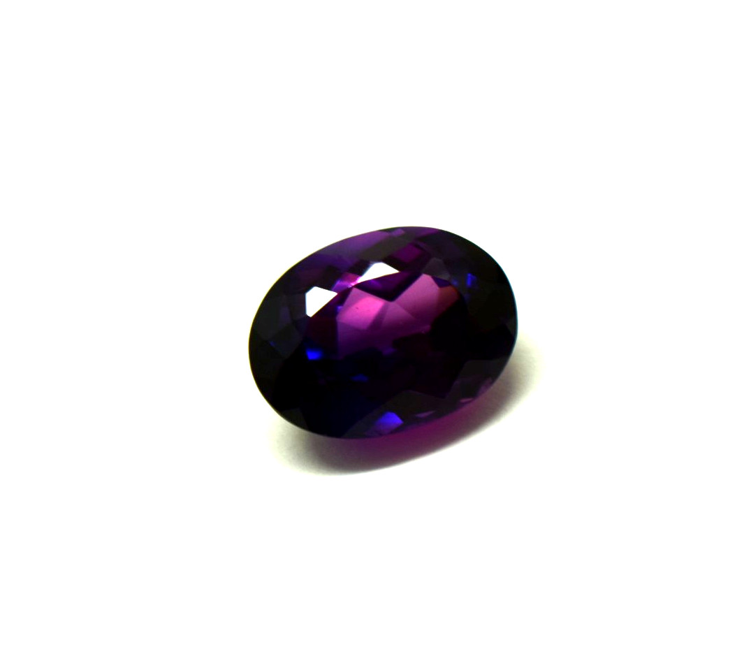 Natural Color Change Sapphire 18.65 Ct Apx. Blue Purple Sri Lanka Loose Gemstone