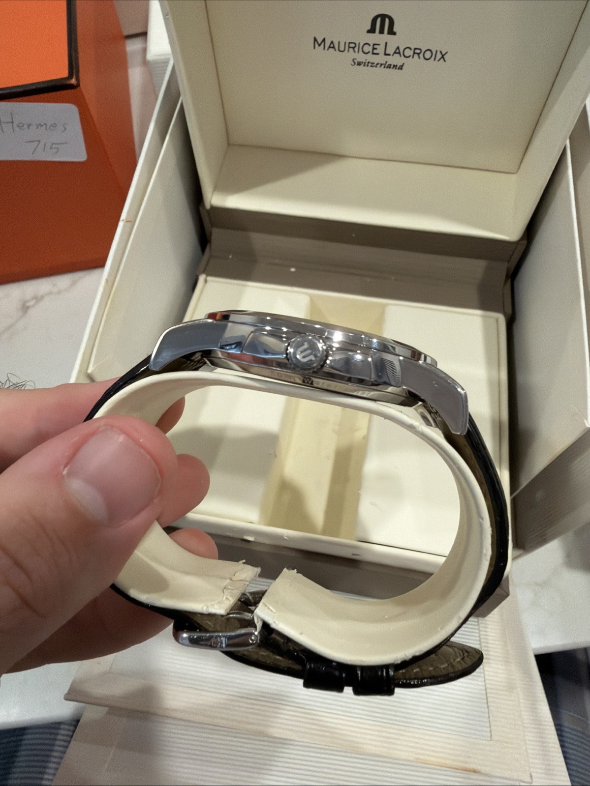 Maurice Lacroix PT7518-SS001-130 Pontos Small Seconds Men’s Watch