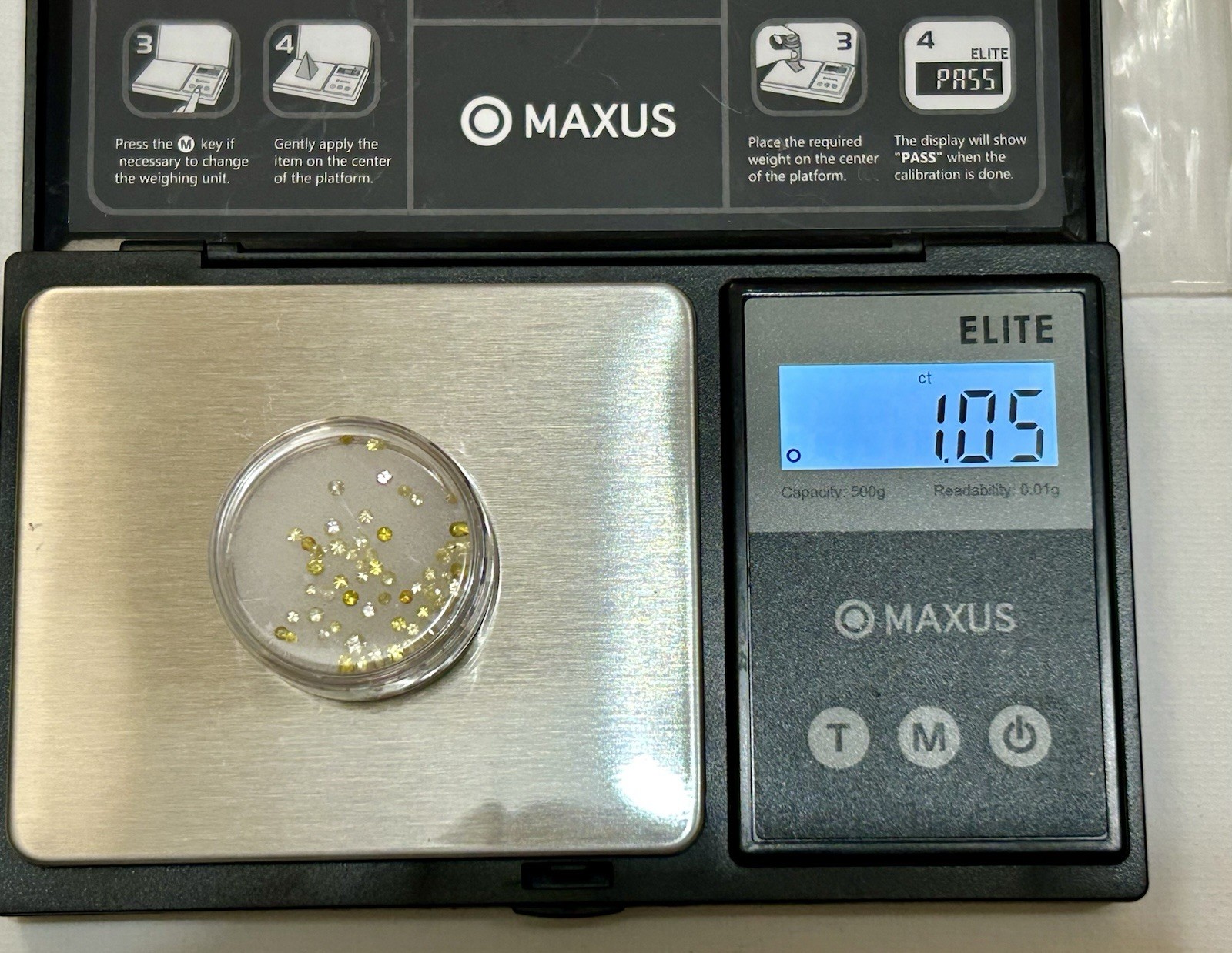 1.05 CTW Loose Natural Yellow Diamonds – Approx 40 Round Brilliant Parcel