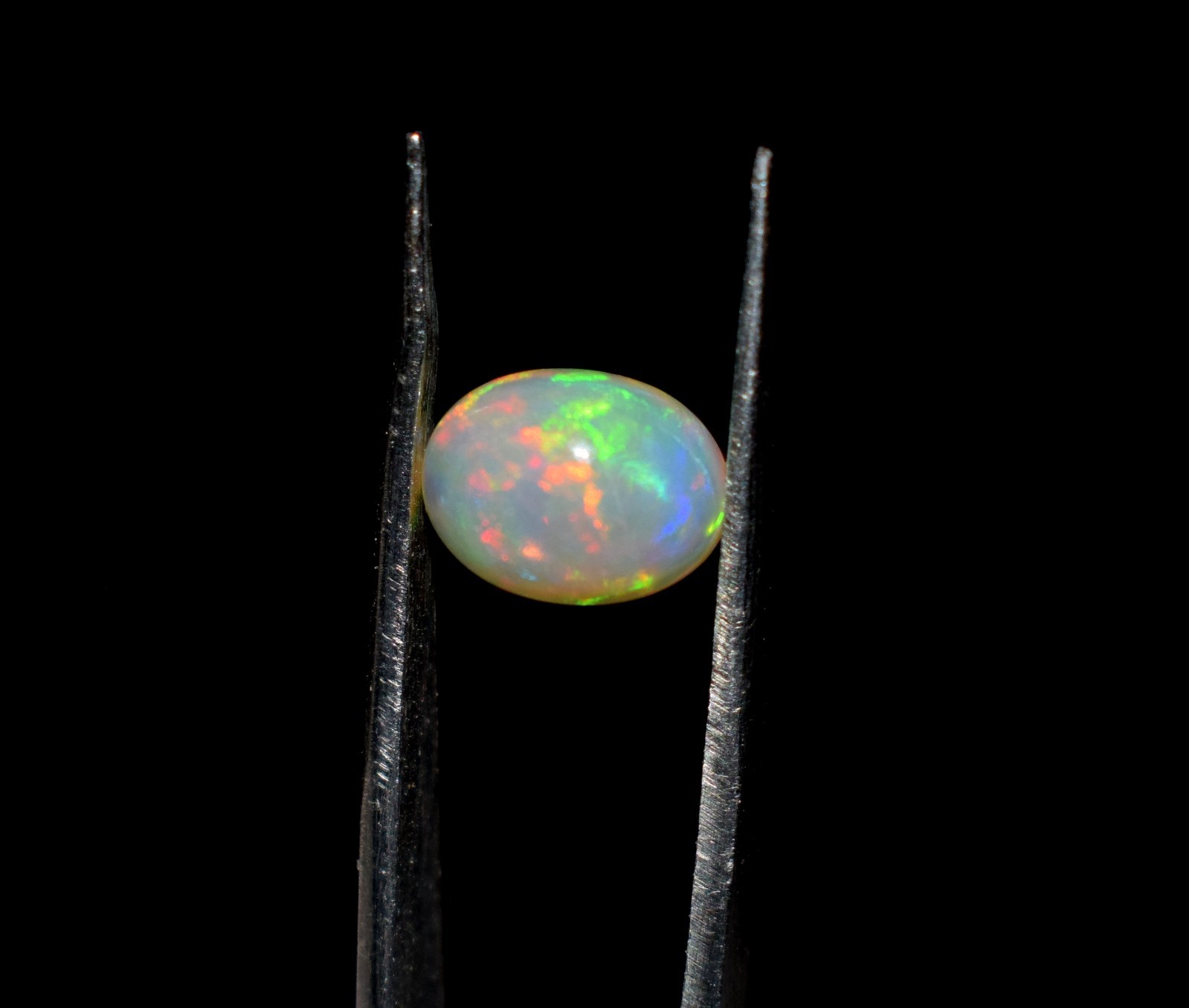 Natural Ethiopian Wello Fire Opal Cabochon Gemstone 7X9mm Loose AAA 042