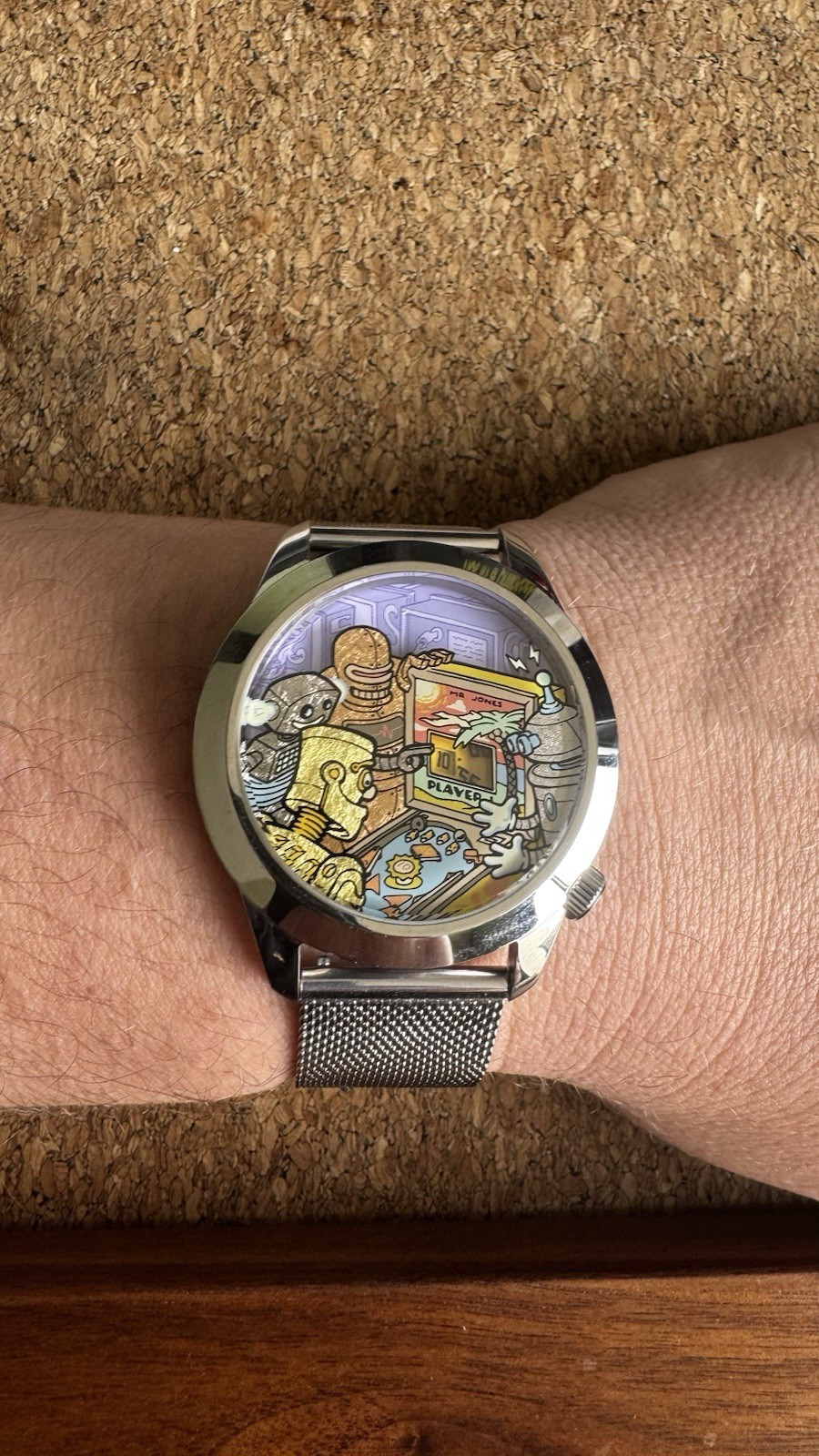 Rare Mr Jones MJW Ricochet XL Automatic Watch 45mm NIB