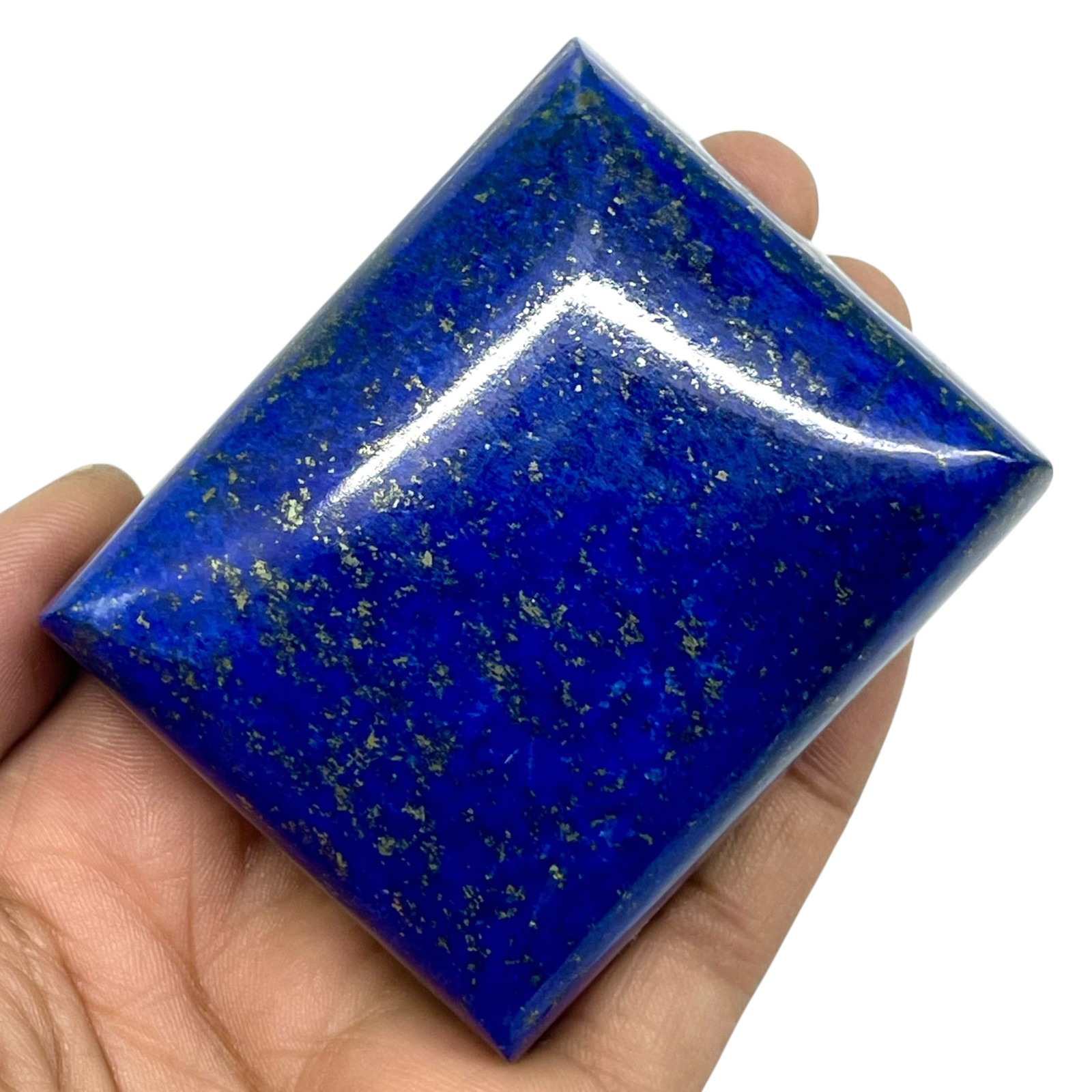 1365.5 Cts Natural Lapis Lazuli Octagon Pendant Size Rich Blue Loose Gemstone