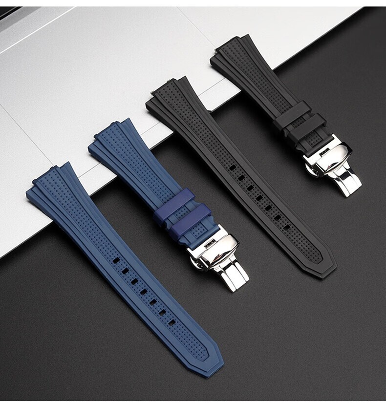 For ZENITH DEFY SKYLINE 06.9300.3620 03.9320.3620 Watchband Waterproof Strap