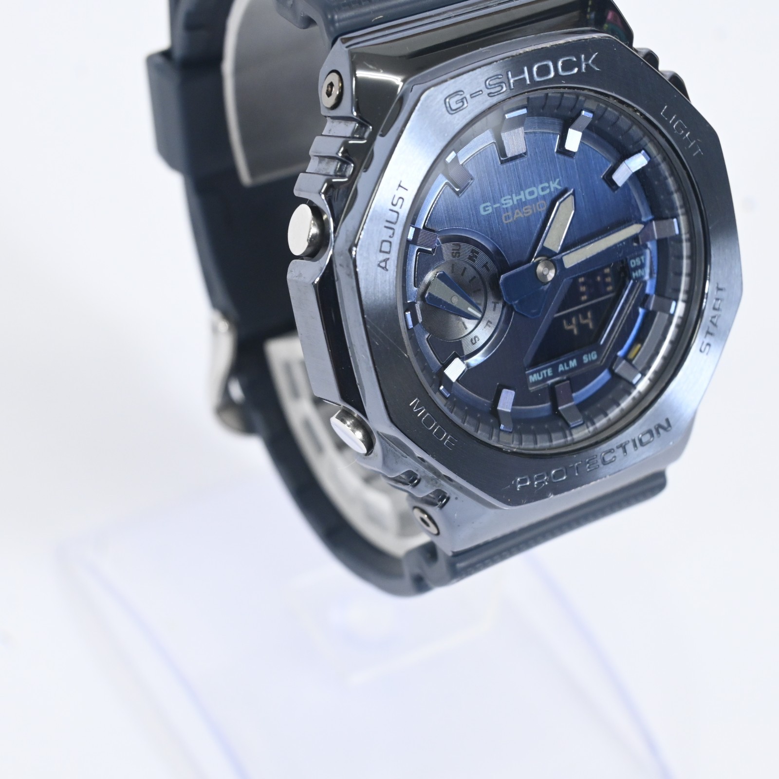 Casio G-SHOCK GM-2100N-2A Metal Covered Navy Blue Analog Digital Watch