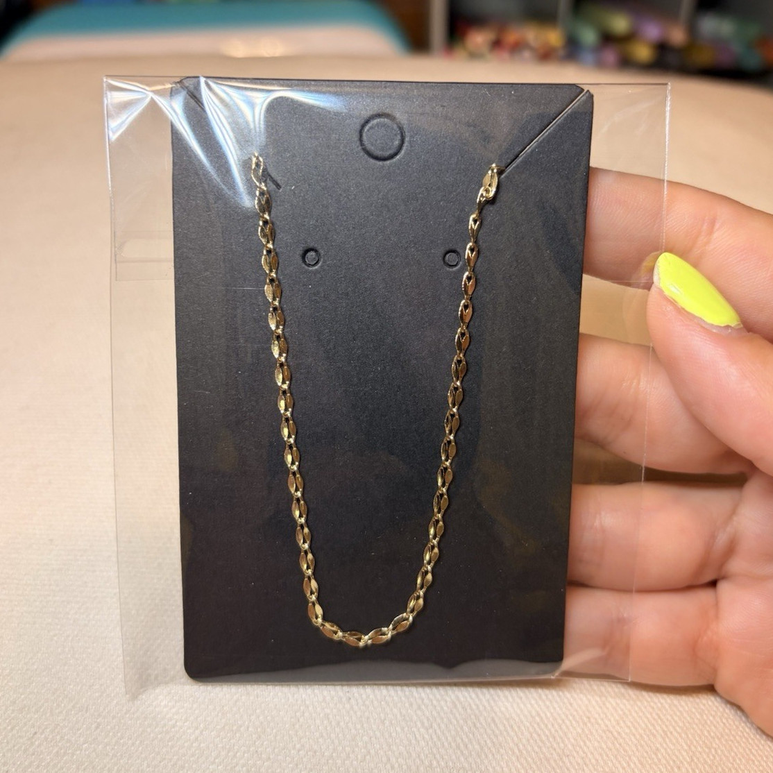 Chain (18k Gold filled) “16.5inch / 2mm”