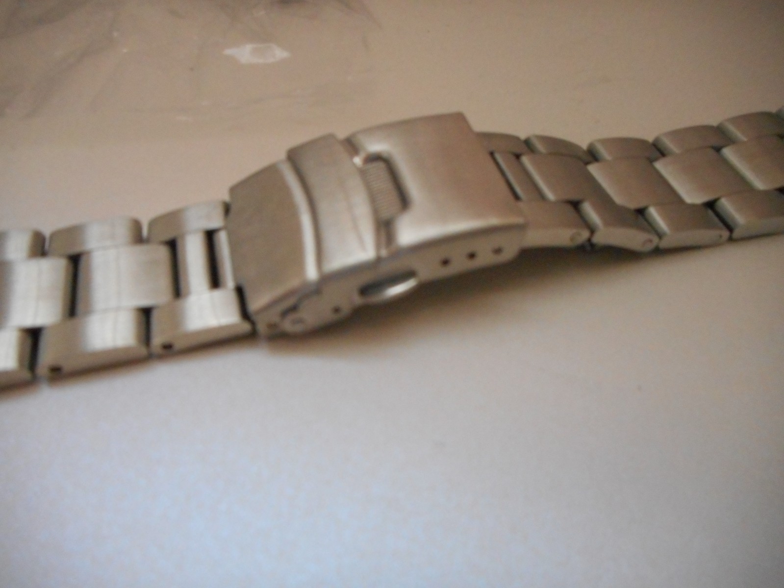 22mm Curved End OYSTER Solid Stainless Steel bracelet Fit Seiko 7S26-0040 SKX031