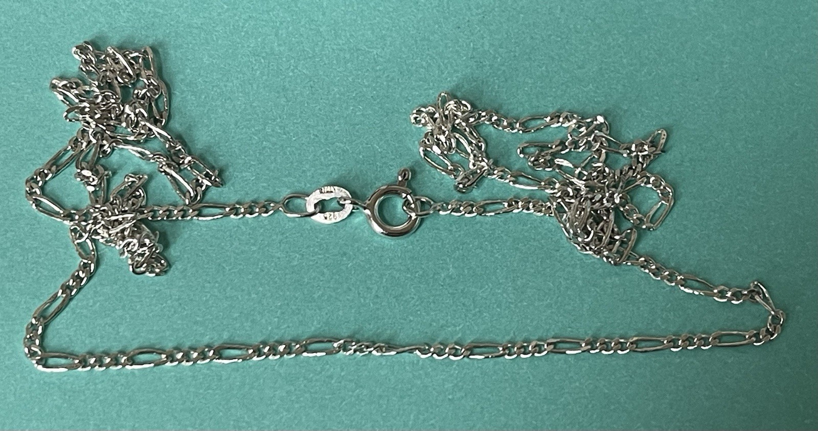 24” 1.8mm Sterling Silver .925 Figuro Chain Necklace 3.8 Grams