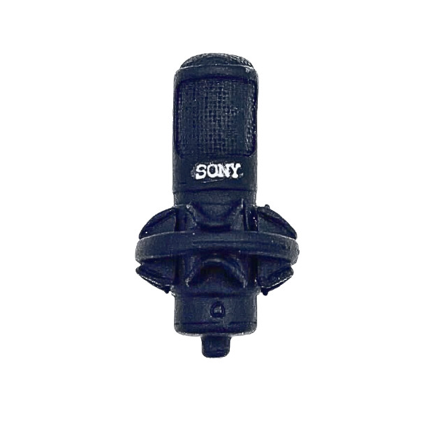 Pin, Sony C-800 Tube , Pewter, Harmony Collection