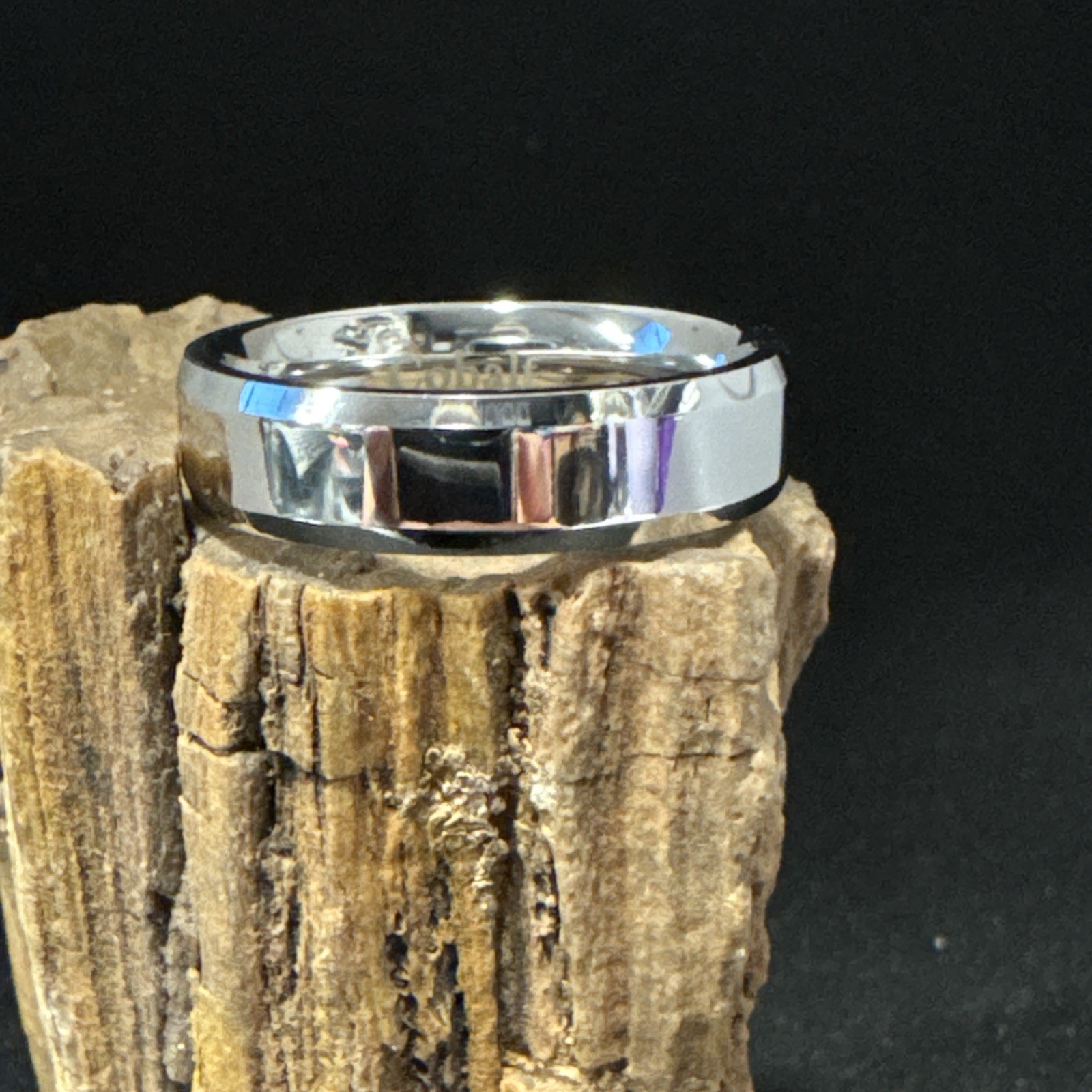 Cobalt Wedding/Anniversary Ring 6mm Width