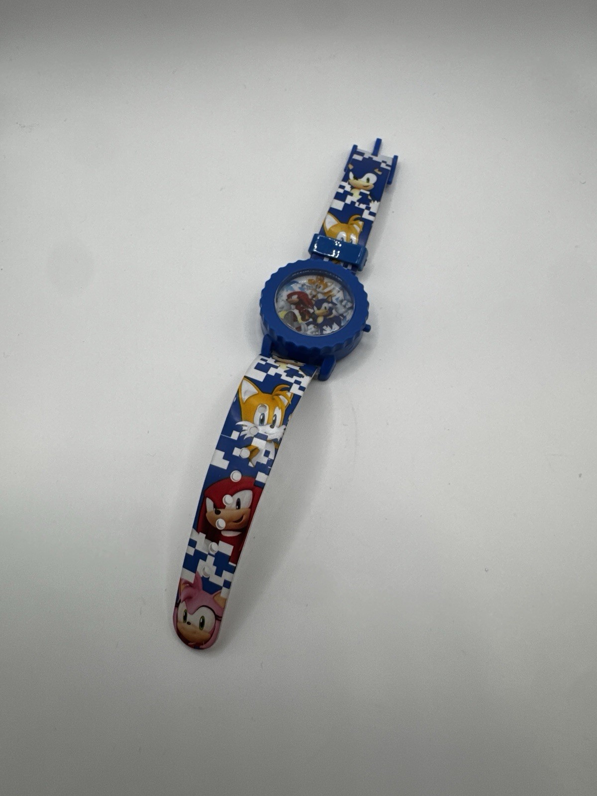 Sonic the Hedgehog Kids’ SNC4028 Digital Display Quartz Blue Watch