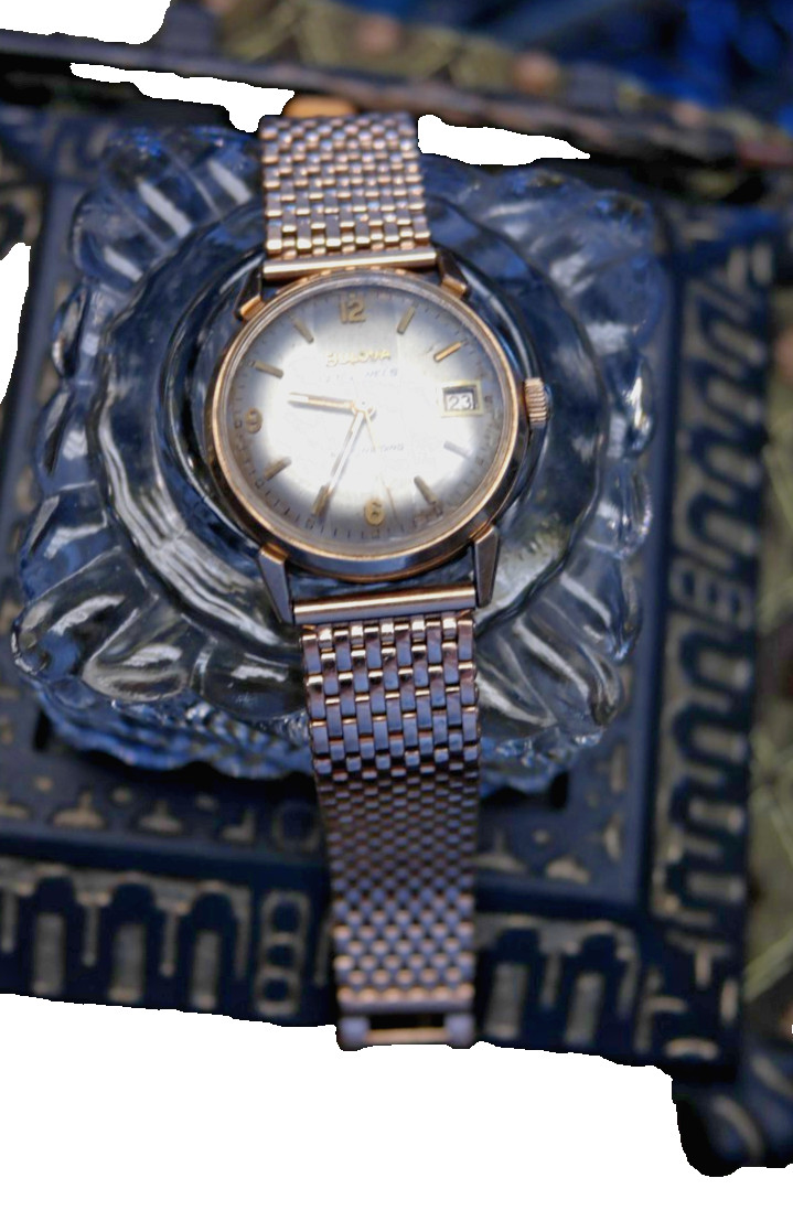 Gorgeous Vintage Bulova 23 Jewel Self-Winding Automatic Men’s Watch – Circa 1969
