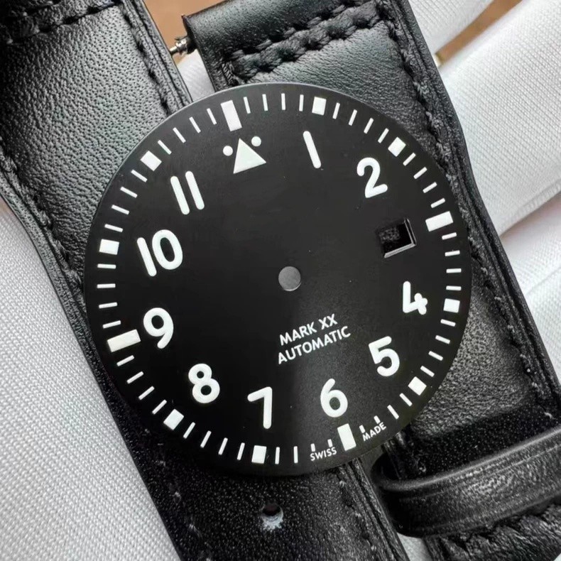 DIY 40mm Case + Leather Strap For Watch ETA 2824 Movement aftermarket