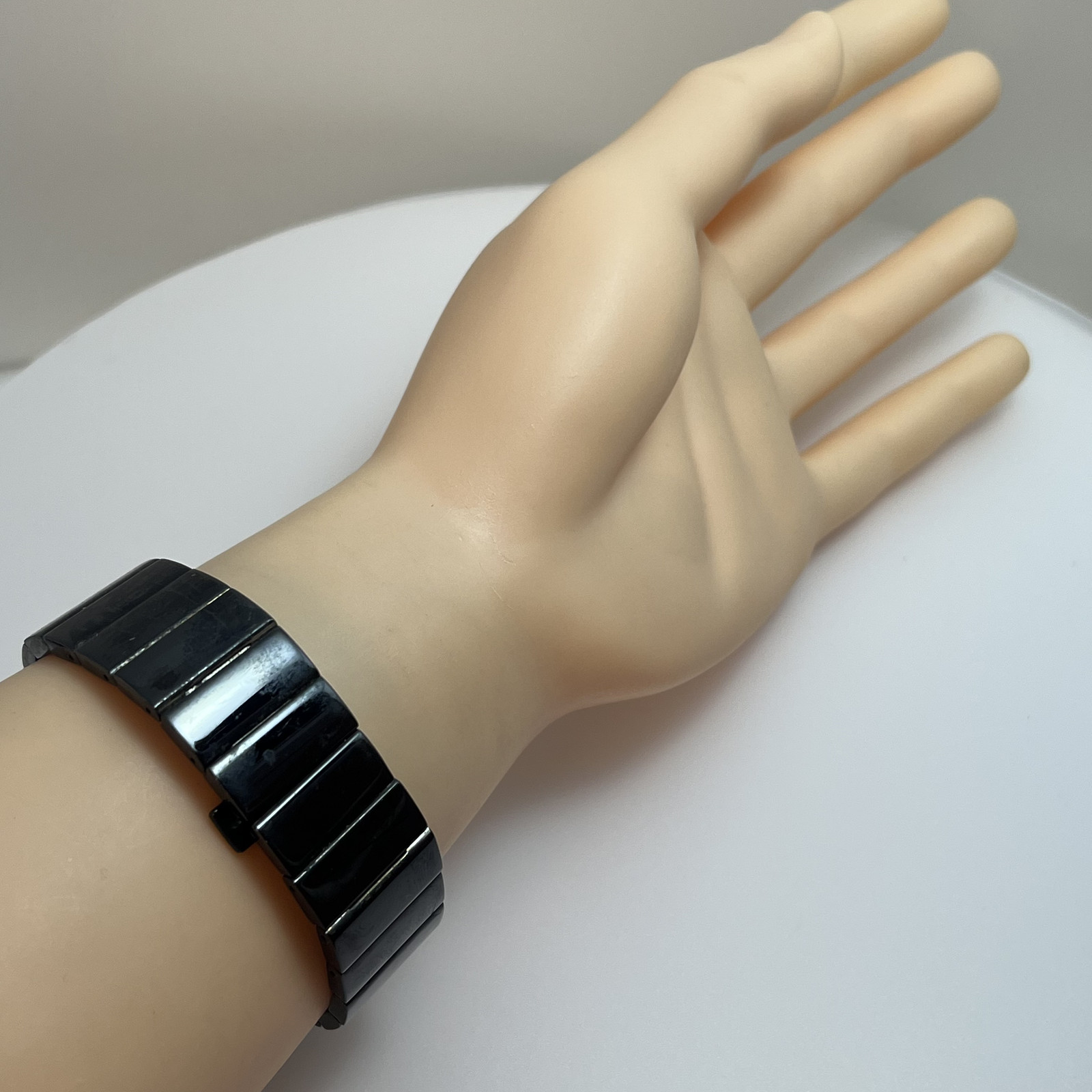 SEIKO ISSEY MIYAKE VUE SILAV002 by YVES BEHAR Black Quartz Watch Japan Rare#B753