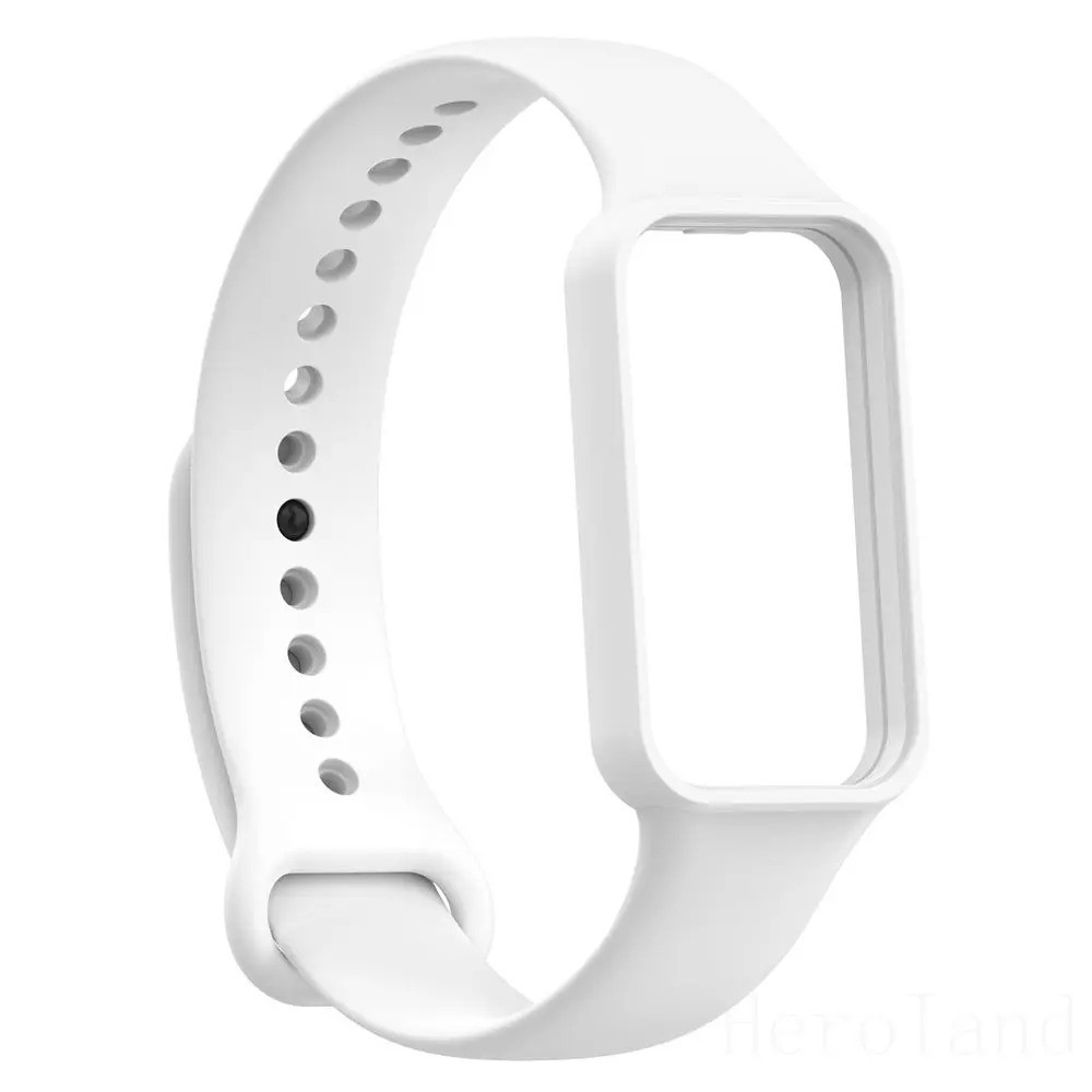 Silicone Strap for Amazfit Band 7 Replacement Bands Soft Adjustable Wristbands