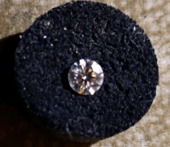 1 Ct Round Lab Grown Diamond E VS1 IGI Cert + Bundle Lot 38 Baby Diamonds Melee