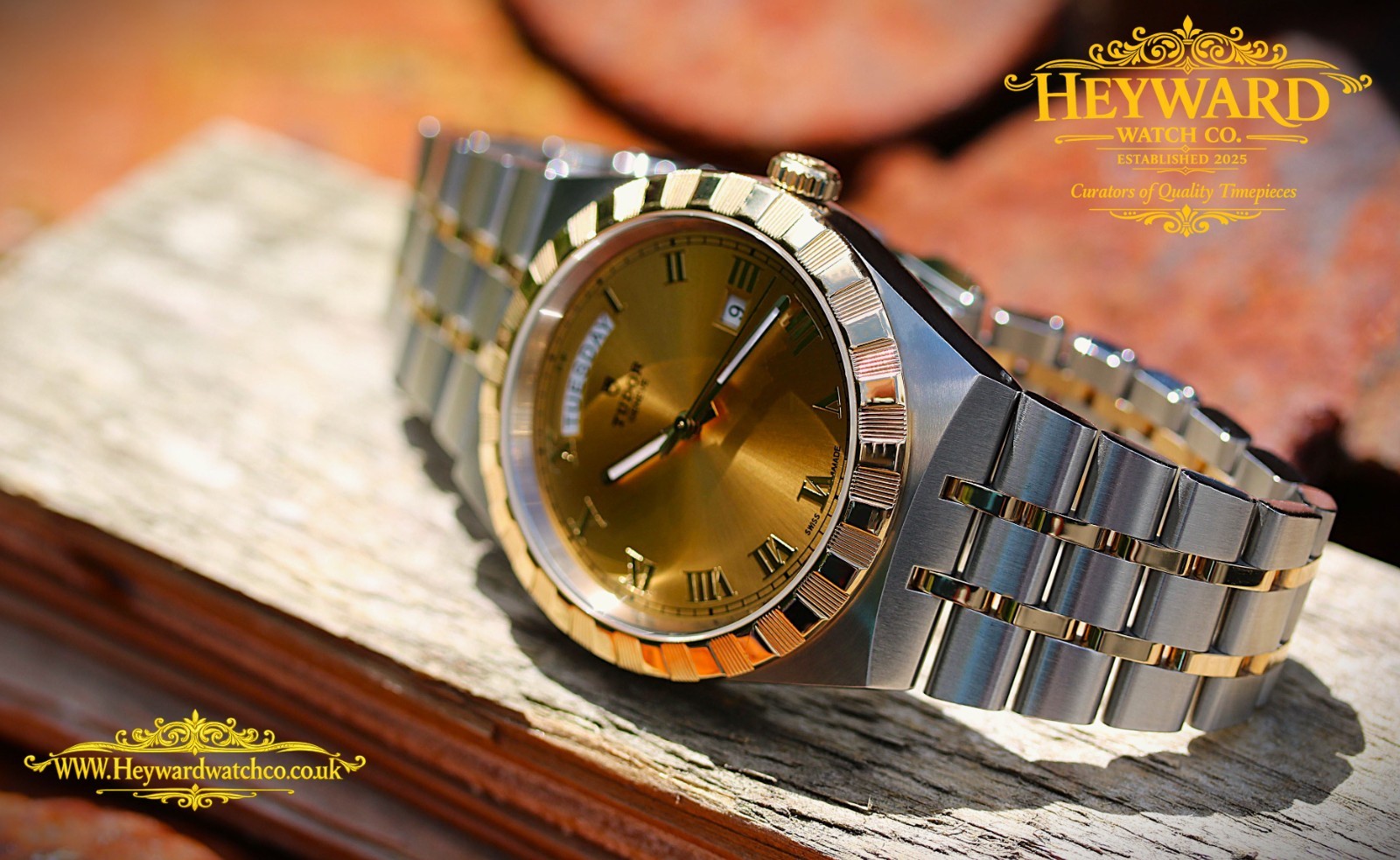 Tudor Royal 41mm Two‑Tone Champagne Dial – Full Set – 28603 – 2021