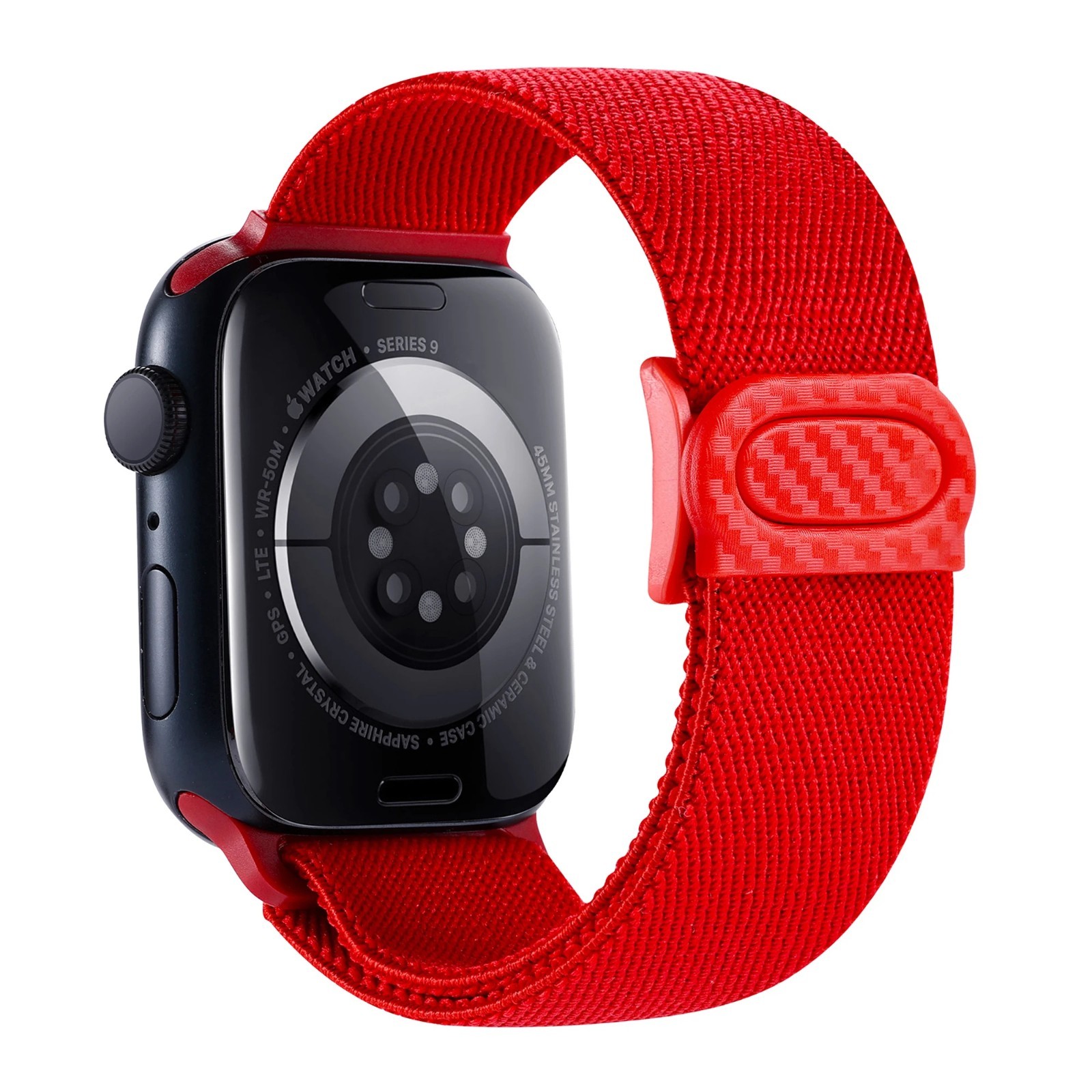 Elastic Nylon Band for Apple Watch Series 11 10 9 8 7 SE Ultra 2 Strap 44 45 49