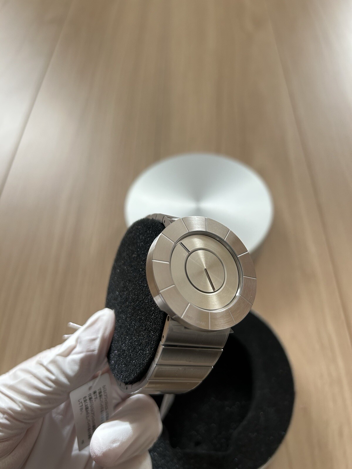 ISSEY MIYAKE TO SILAN001 Men’s Watch Yoshioka Tokujin design Silver