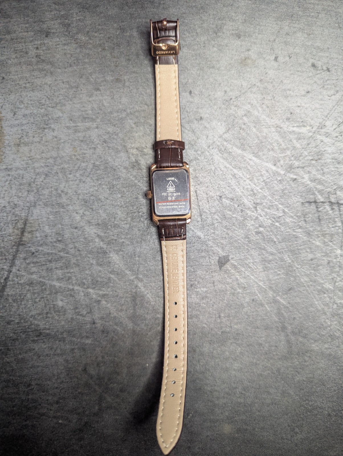 Lavaredo Women’s Tank Watch Rose Gold