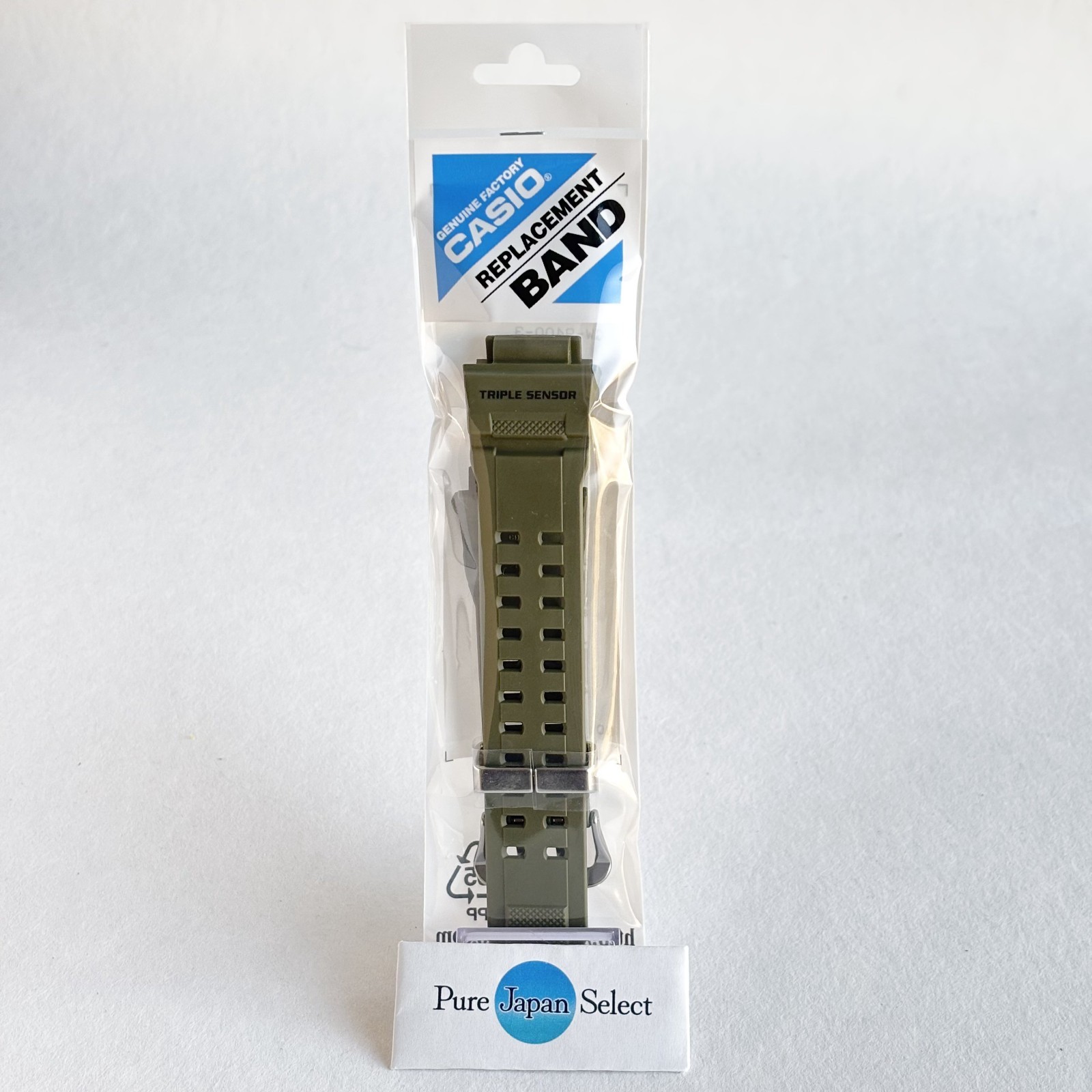 CASIO G-SHOCK Urethane Watch Band Strap GW-9400-3 [Khaki] 10455203 NEW Japan