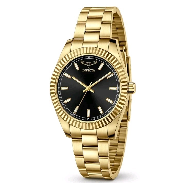 Invicta Specialty I by Invicta Men’s Watch – 40mm 69006 Gold W/Black Dial New!!