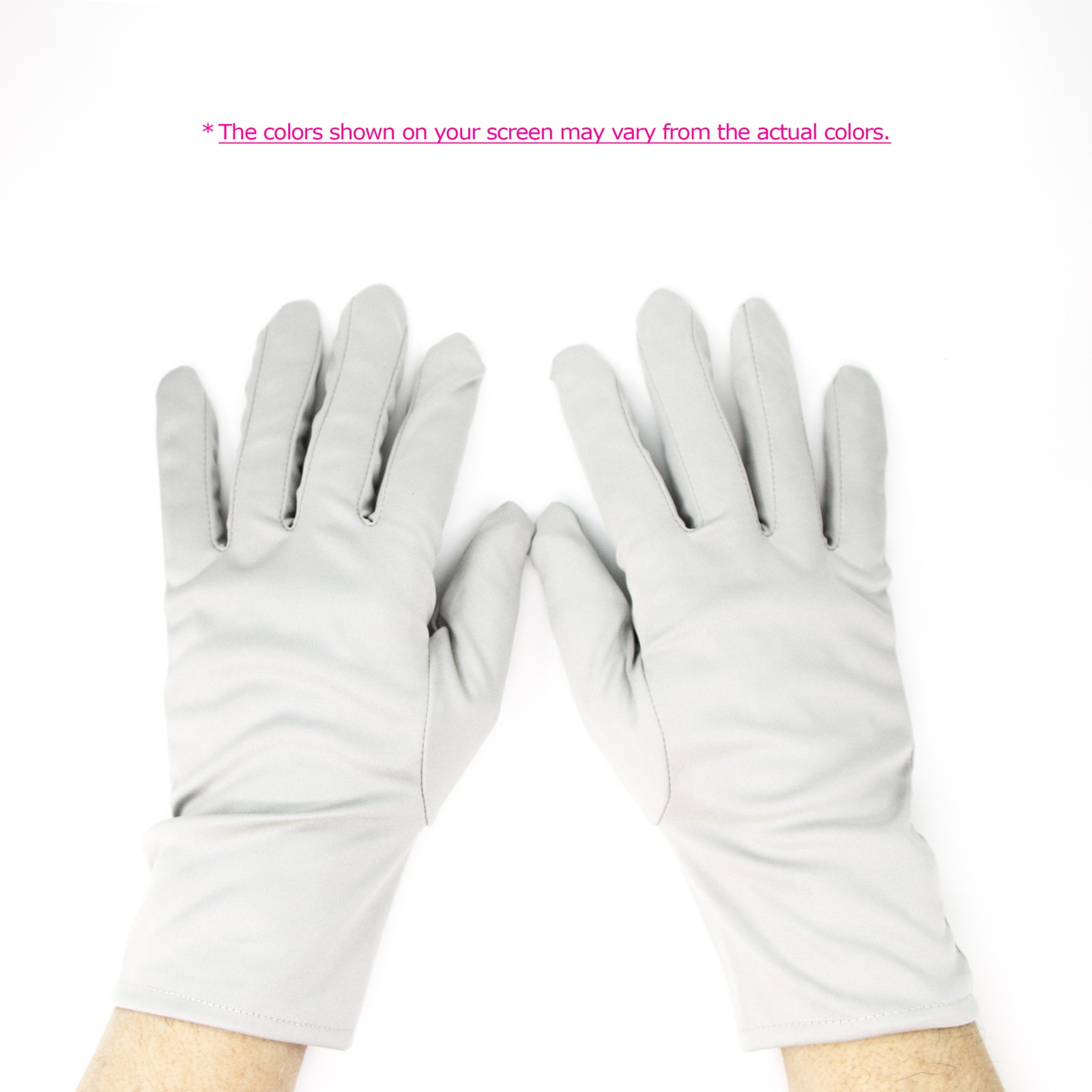 Gray – Watch Jewelry Microfiber Care Handling Polishing Gloves – 1 Pair