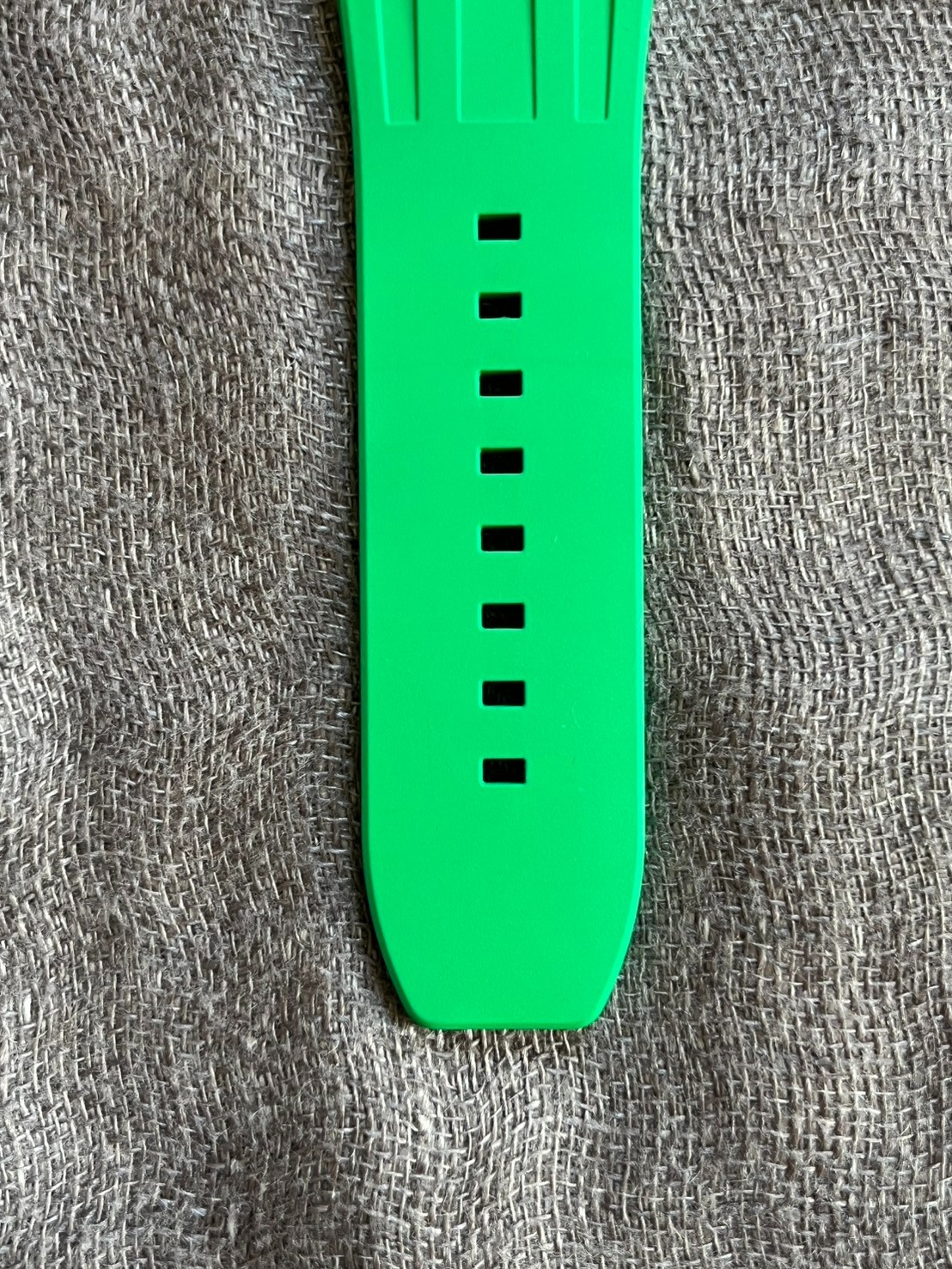 Authentic Richard Mille Green Rubber Strap For RM028 28M