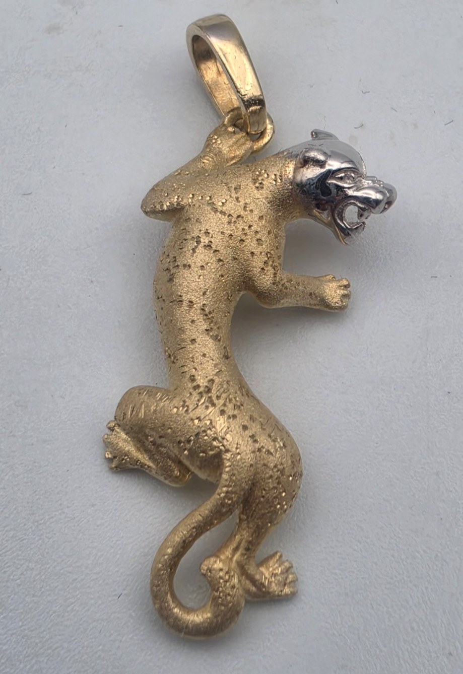 585 Gold Two Tone Diemer Pendant Lawrence (Panther)