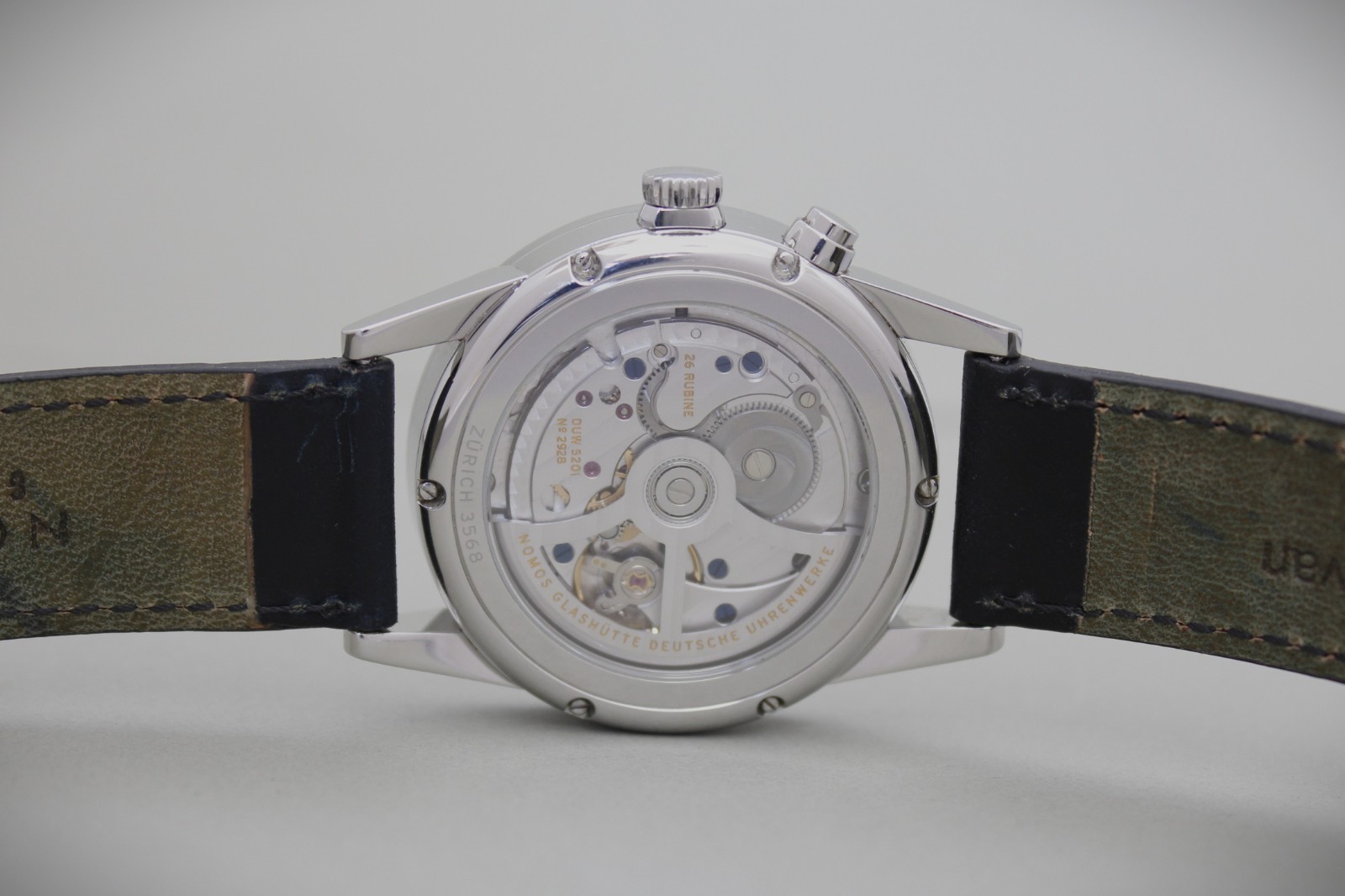 NOMOS Zürich Weltzeit Worldtimer 807 Steel 2019 Full Set B&P 6-Month Warranty