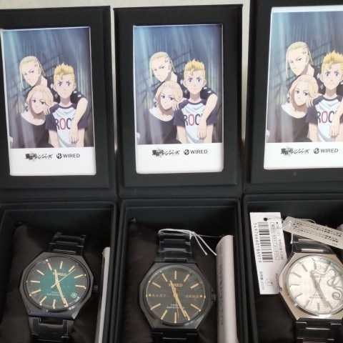 Seiko Wired AGAK713 Tokyo Revengers Quartz Limited 300 pcs Japan Watch